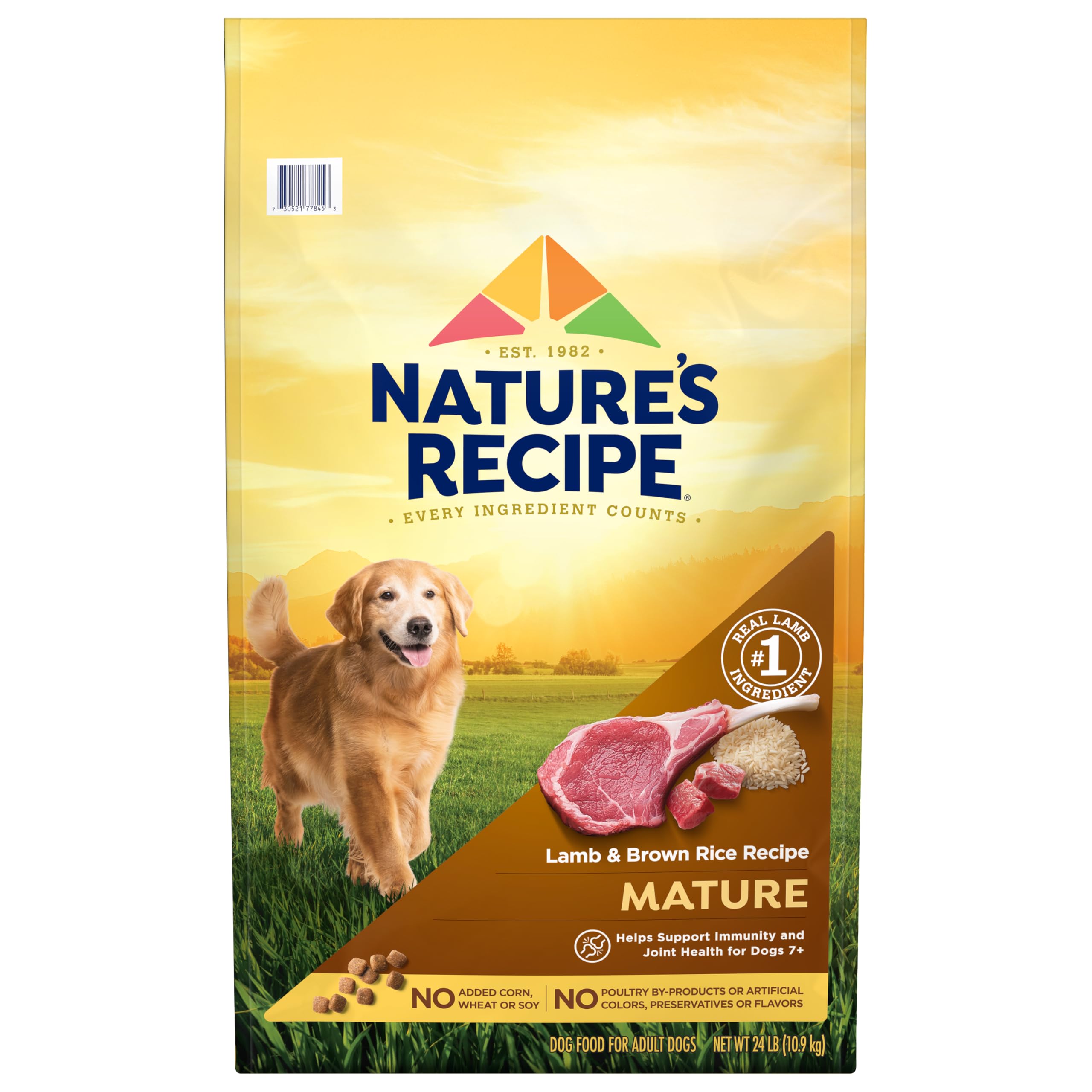 Nature’s Recipe Mature Lamb & Brown Rice