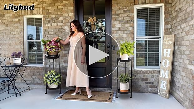 リビングアウト Living Out アイアンプランタース 2台組 10539 81PXG4W4NjL._UF894,1000_QL80_.jpg