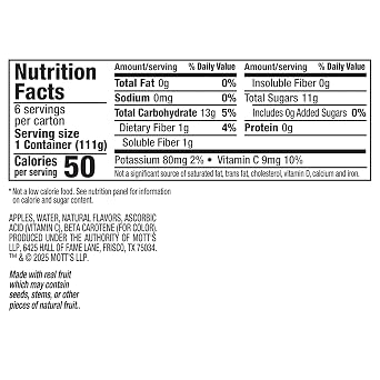 Motts No Sugar Added Dessert Dreamland Orange Swirl Bar Applesauce Cups, 3.9 oz cups, 72-count (12 Packs of 6) Made With Real Fruit, Good Source of Vitamin C, On-the-Go, Nutritious Snack