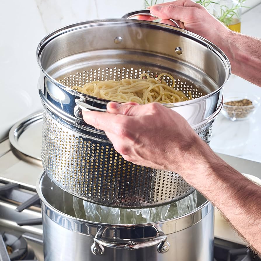 Amazon.com: Hestan Provisions – 8-Quart Stainless Steel Pasta Amazon.com: Hestan Provisions – 8-Quart Stainless Steel Pasta