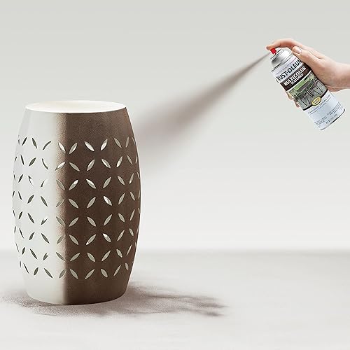 Miniatura 5 de Rust-Oleum 223523 Pintura en aerosol texturizada multicolor para prevención del óxido, 12 onzas, marrón otoño, unidad 1 (paquete de 2)