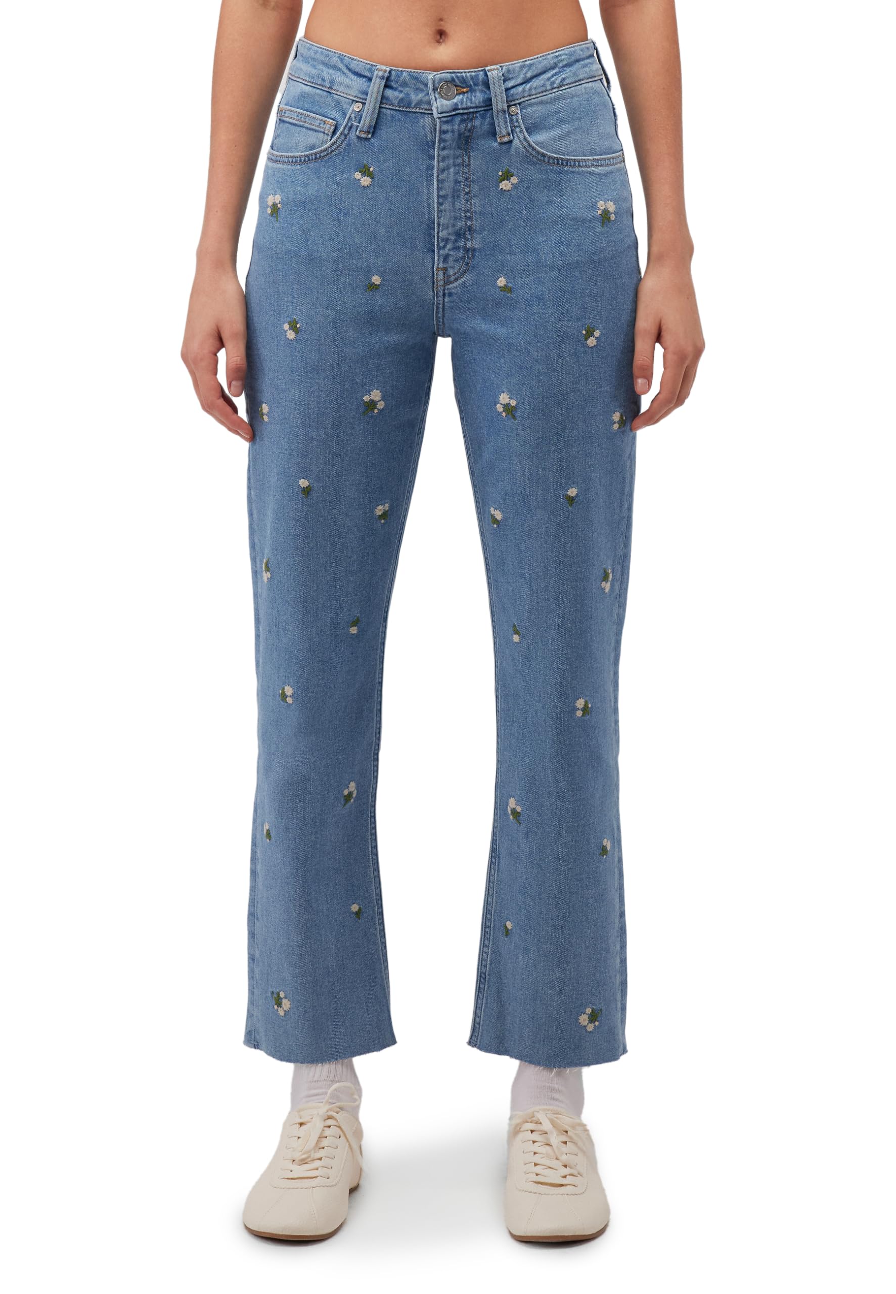 Mavi Women's Mid Bloom New York Jeans, 31/30, 31W X 30L
