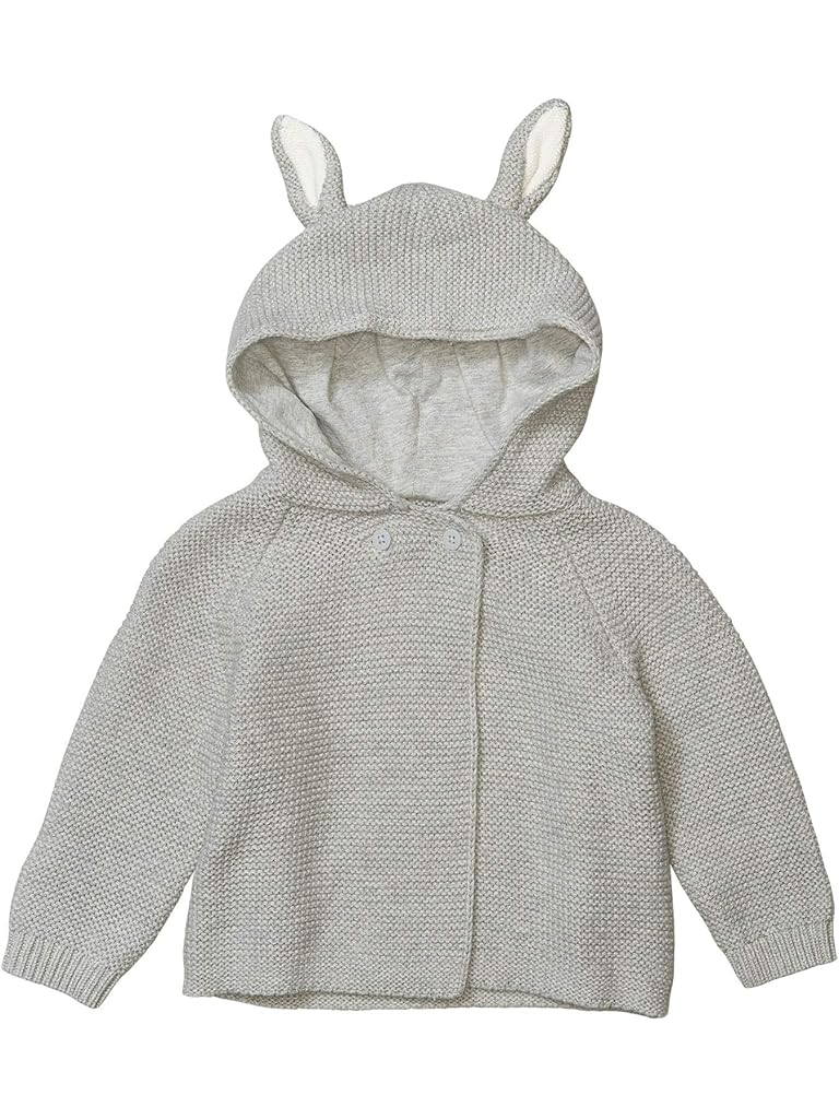 Stella McCartney Knit Hooded Cardigan with Ears (Infant)