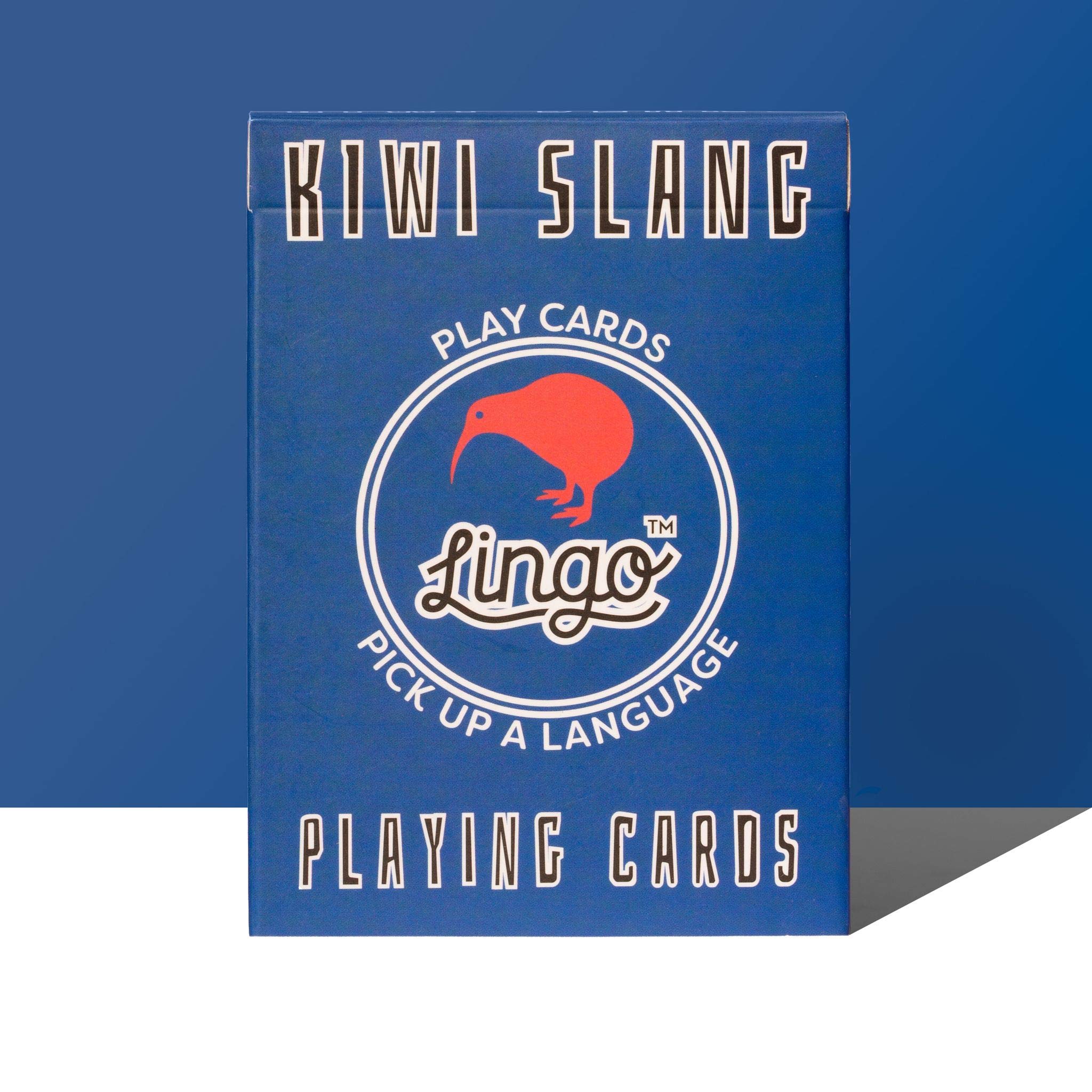Buy Lingo Kiwi Slang Playing Cards Playing Cards Language Learning