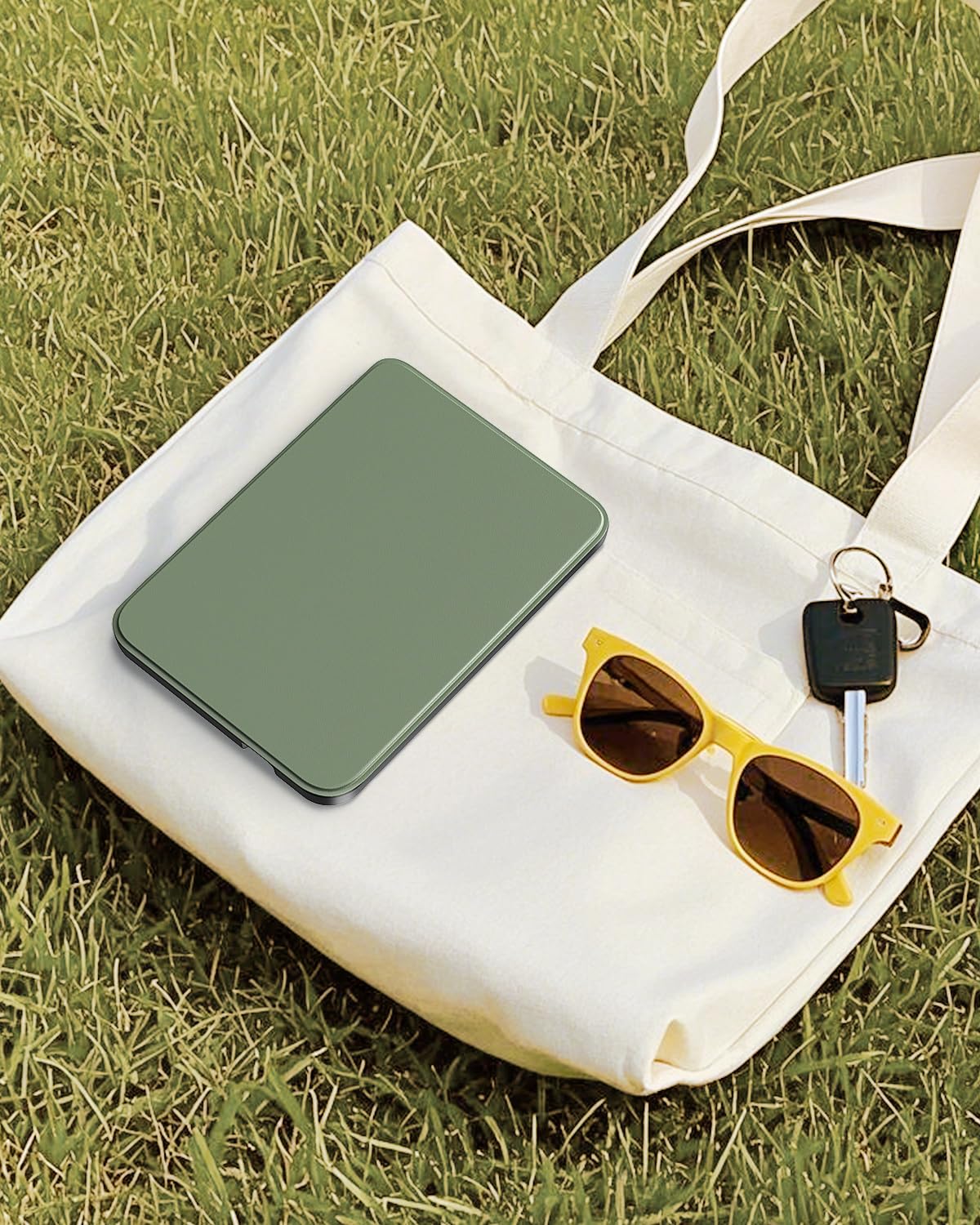 MoKo Custodia per Tolino Shine Color Shine 5 2024 Shine 4 2022 Kobo Clara BW Colour 2E 6" Cover Folio Auto Wake Sleep Celadon