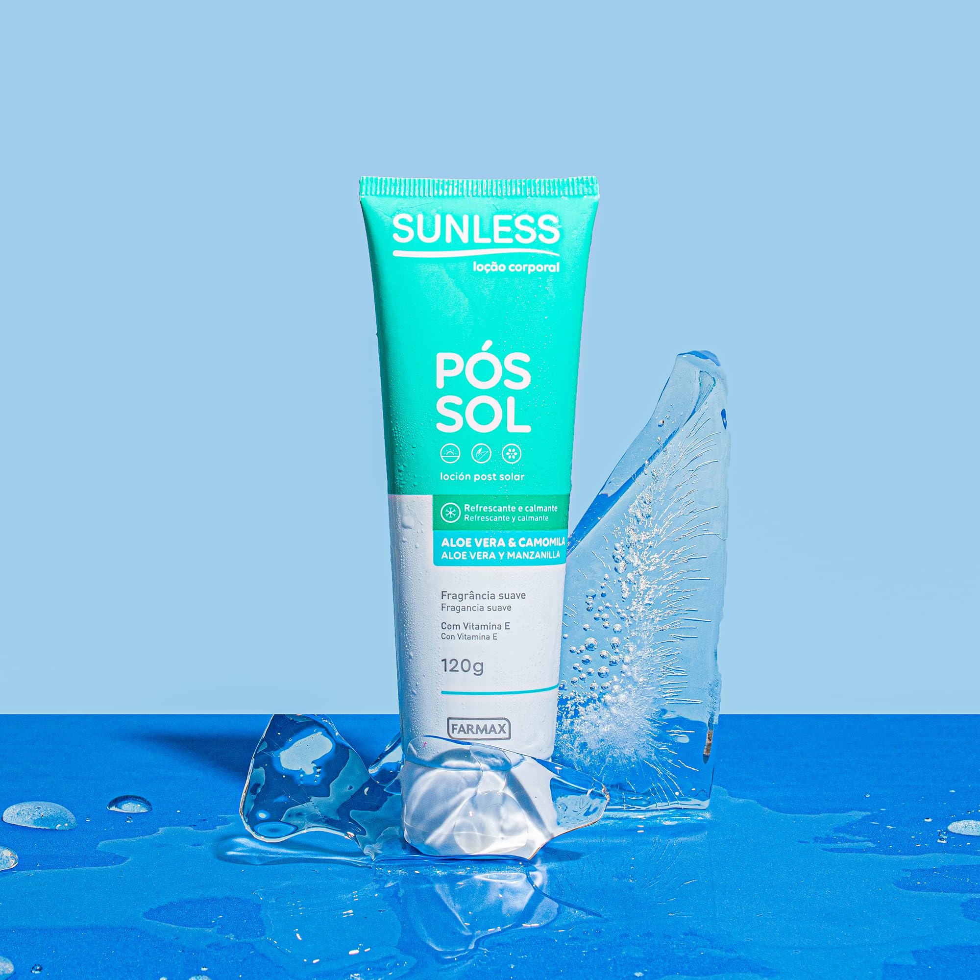 Farmax - Pos Sol Sunless Farmax 120G Aloe Vera E Camomila | Amazon