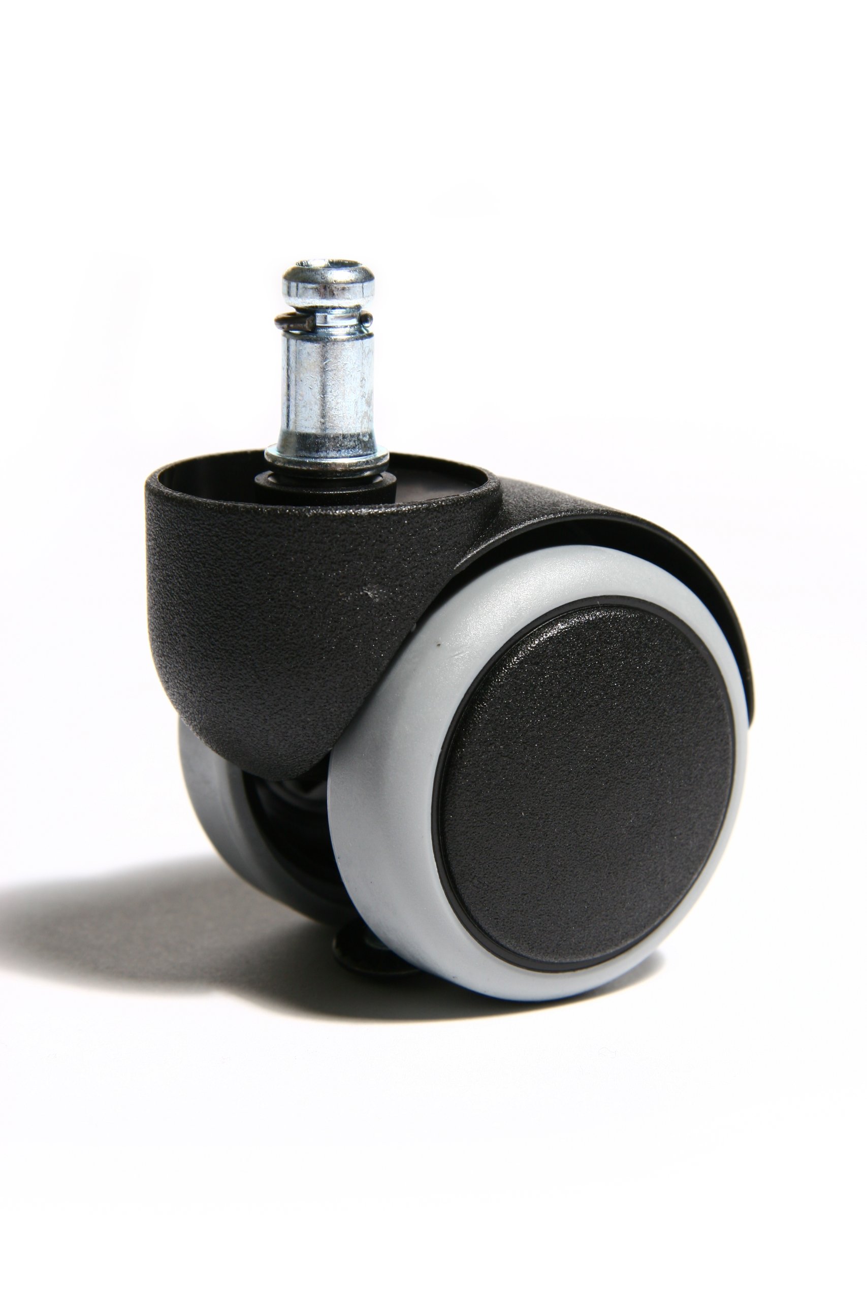 Topstar Rolki do krzeseł biurowych Zestaw 5 sztuk 6991 rozmiar trzpienia 10 mm/średnica 50 mm czarne