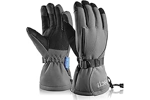 Waterproof Klim Snowmobile Gloves for Men: Stay Warm and Dry on the Slopes