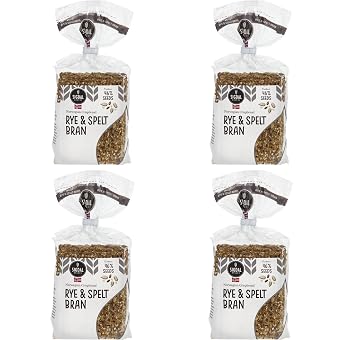 Sigdal Bakeri All Natural Norwegian Crispbread - Non GMO, Vegan, Sugar Free, High Fiber, Low Carbs, High Protein, Wholegrain Snack Crackers With Up To 46% Seeds Rye & Spelt, 4 Pack
