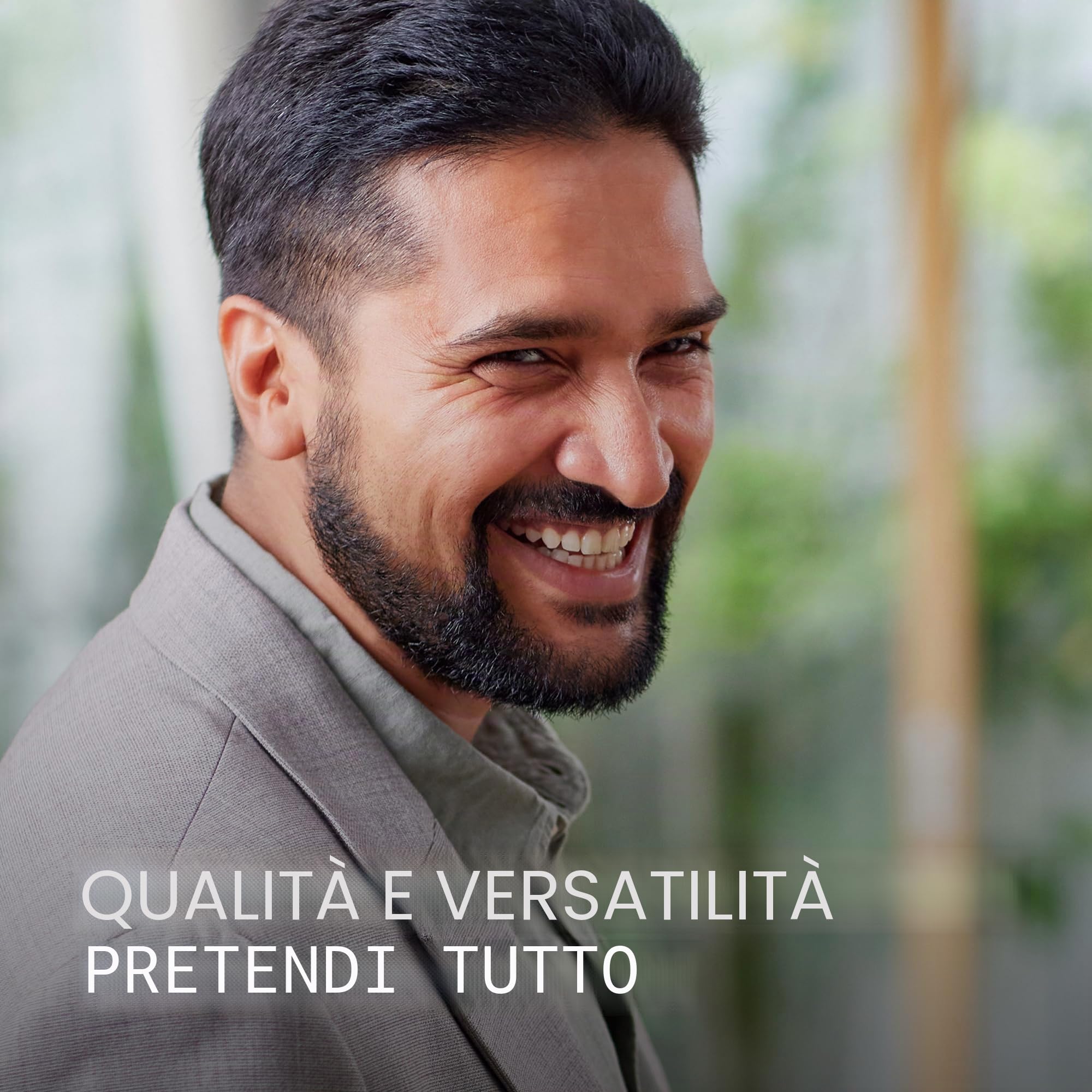 Panasonic MULTISHAPE Sistema Modulare ER-CBN1, ER-CTB1 & ER-CSF1: Unità principale con testina spazzolino elettrico e testina rasoio a 3 lame, batteria Ni-MH ricaricabile, Nero
