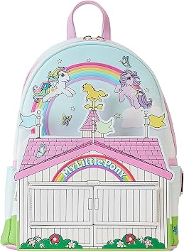 Loungefly My Little Pony 40th Anniversary Stable Mini Backpack