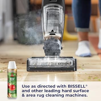 Bissell Limited Edition Wash Formula Spiced Apple, 3892, 16 Fl Oz, Powerful Mess Cleanup, Spiced Apple Scented