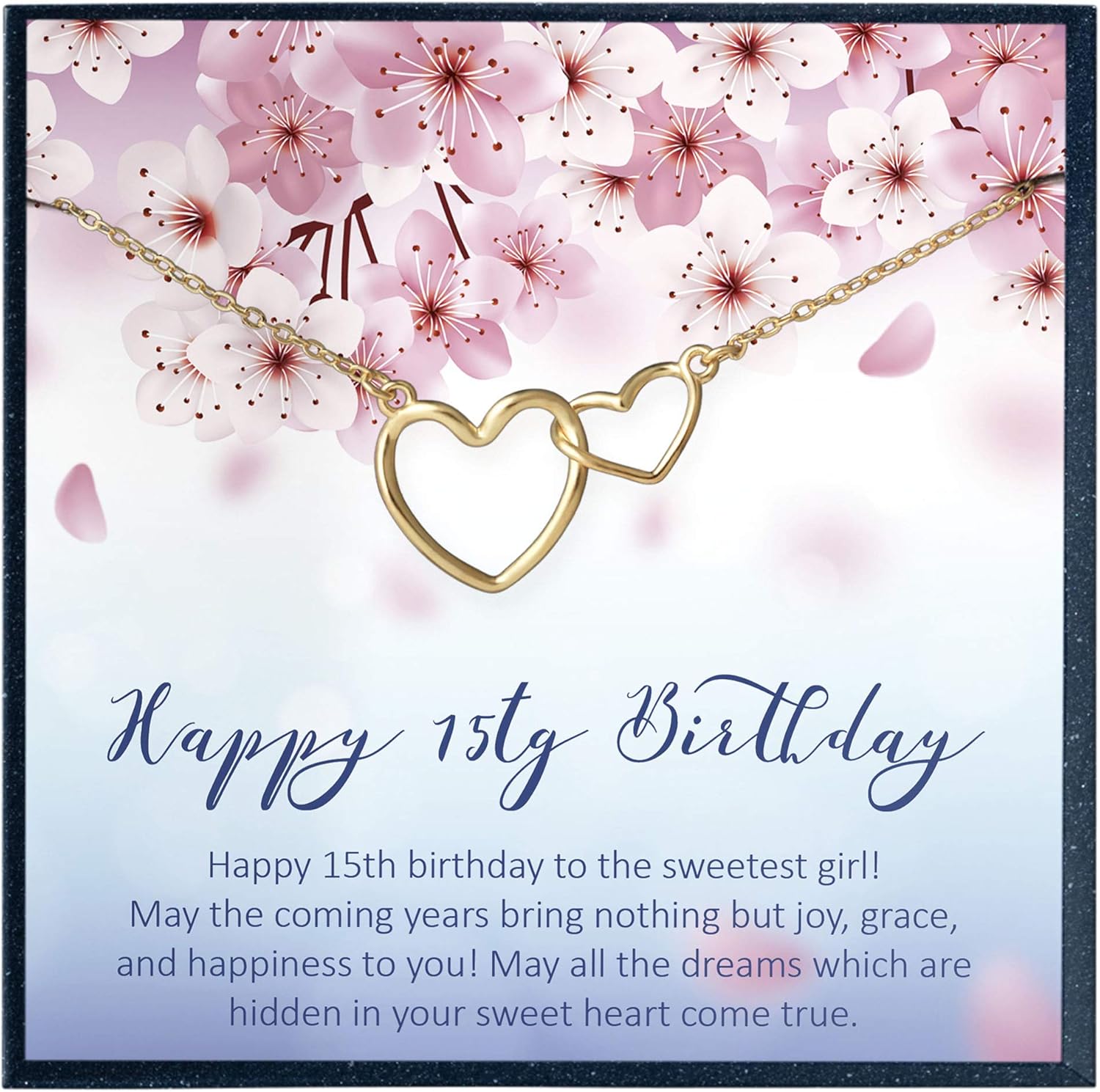 15th Birthday Gifts for 15 Year Old Girl 15 Birthday Gifts for 15 Birthday Gifts for Quinceanera Gifts for Fifteen Birthday Gifts for Girl Necklace