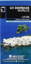 Skopelos terrain maps