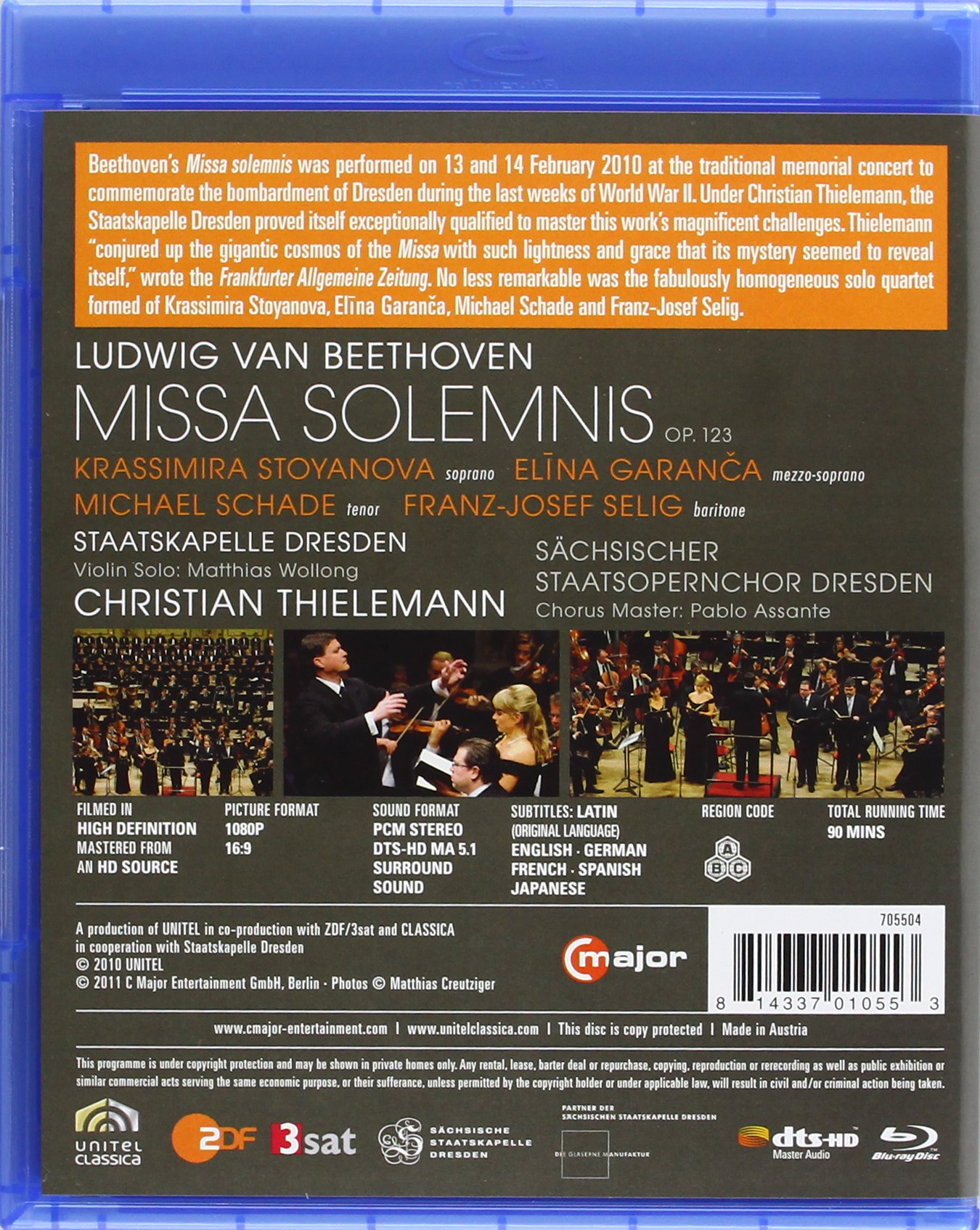 Missa Solemnis [(+booklet)]
