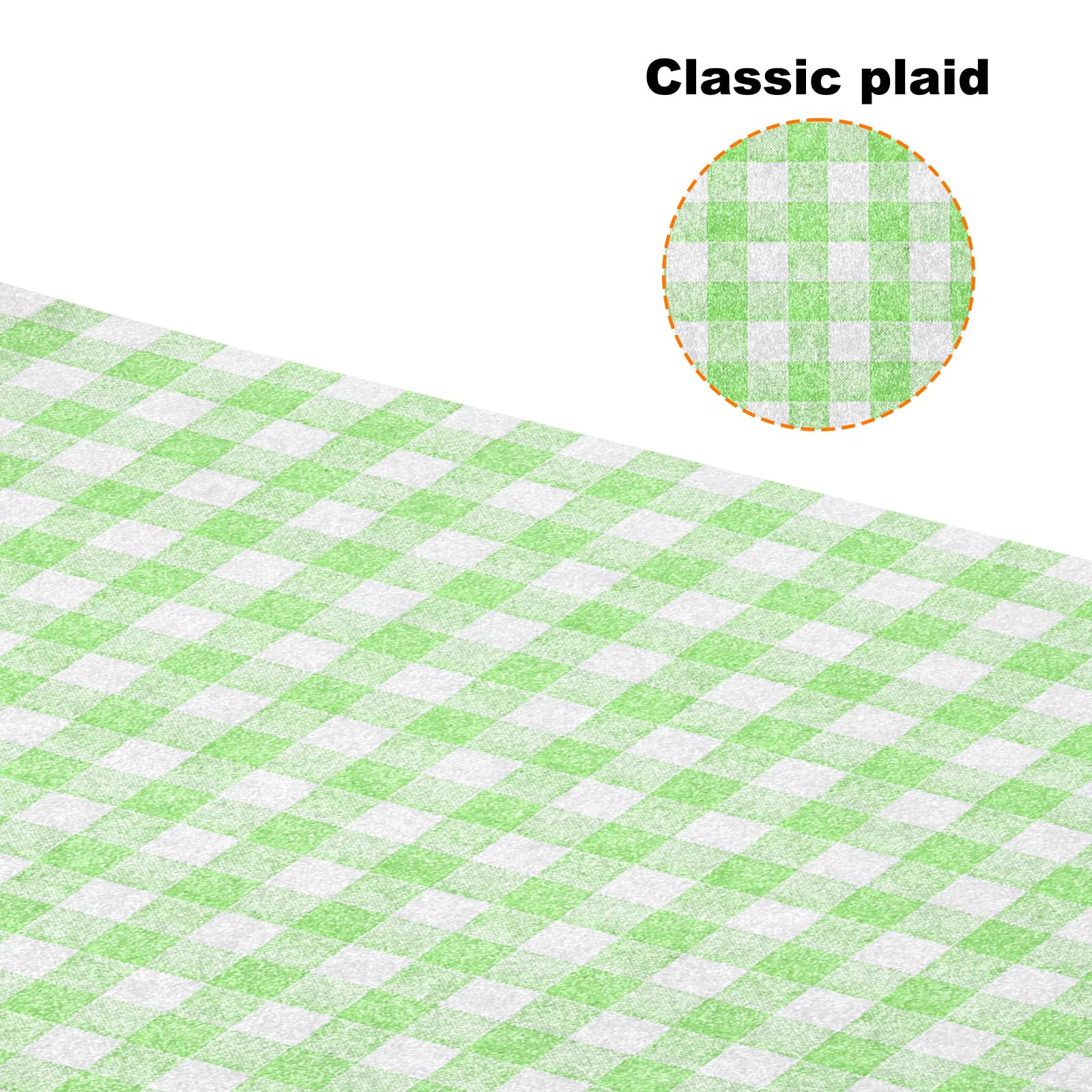 Sourcing Map 200pcs Square Checkered Wax Paper, 8.66" X 8.66", Oil-Absorbing, Dry Food Wrapping Paper For Sandwich, Baking, Picnic, Hamburger, Kitchen - View #11