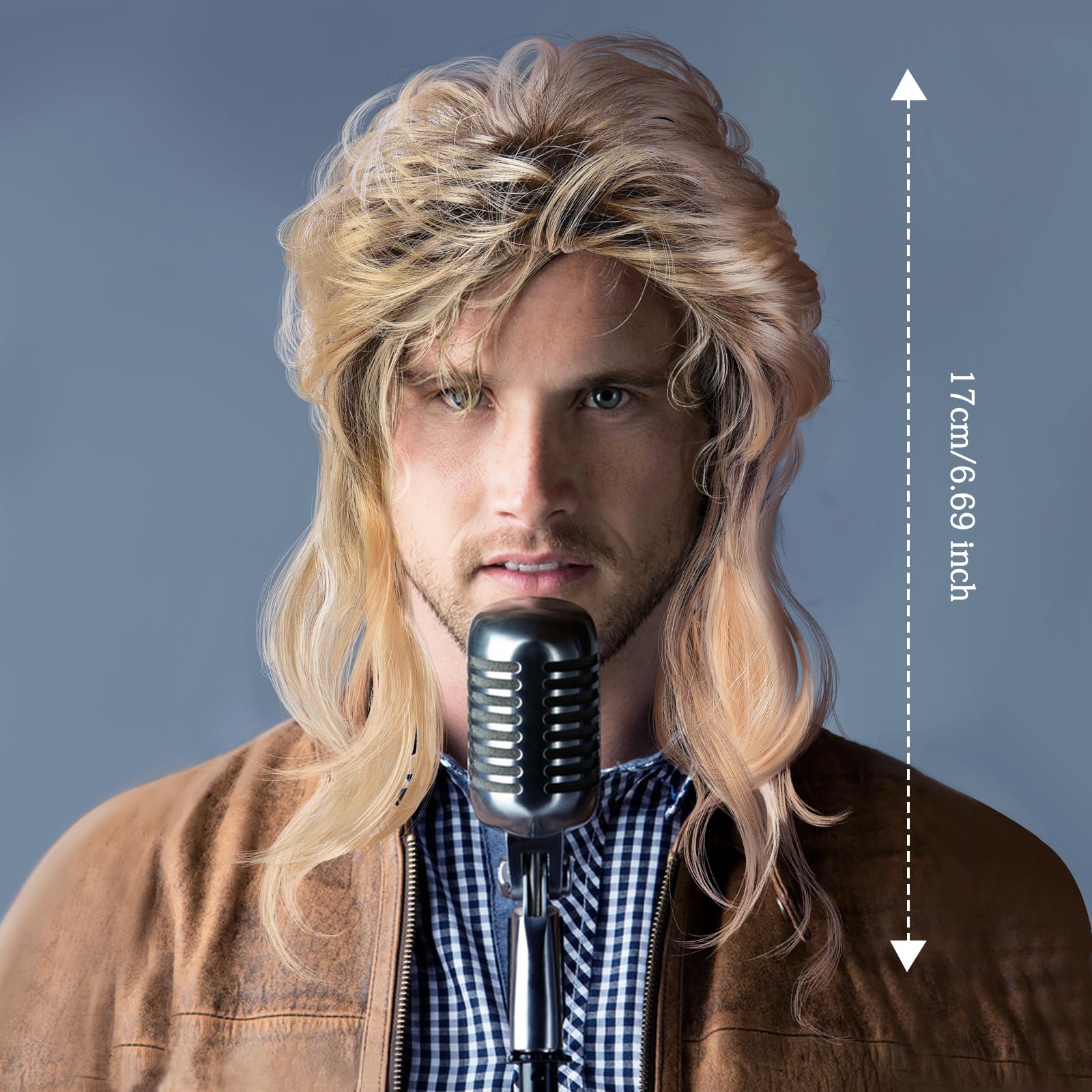 Costume Ken Années 80/90 Avec Chaîne Dorée - Déguisement Disco Hip Hop Homme WYRGQIQN