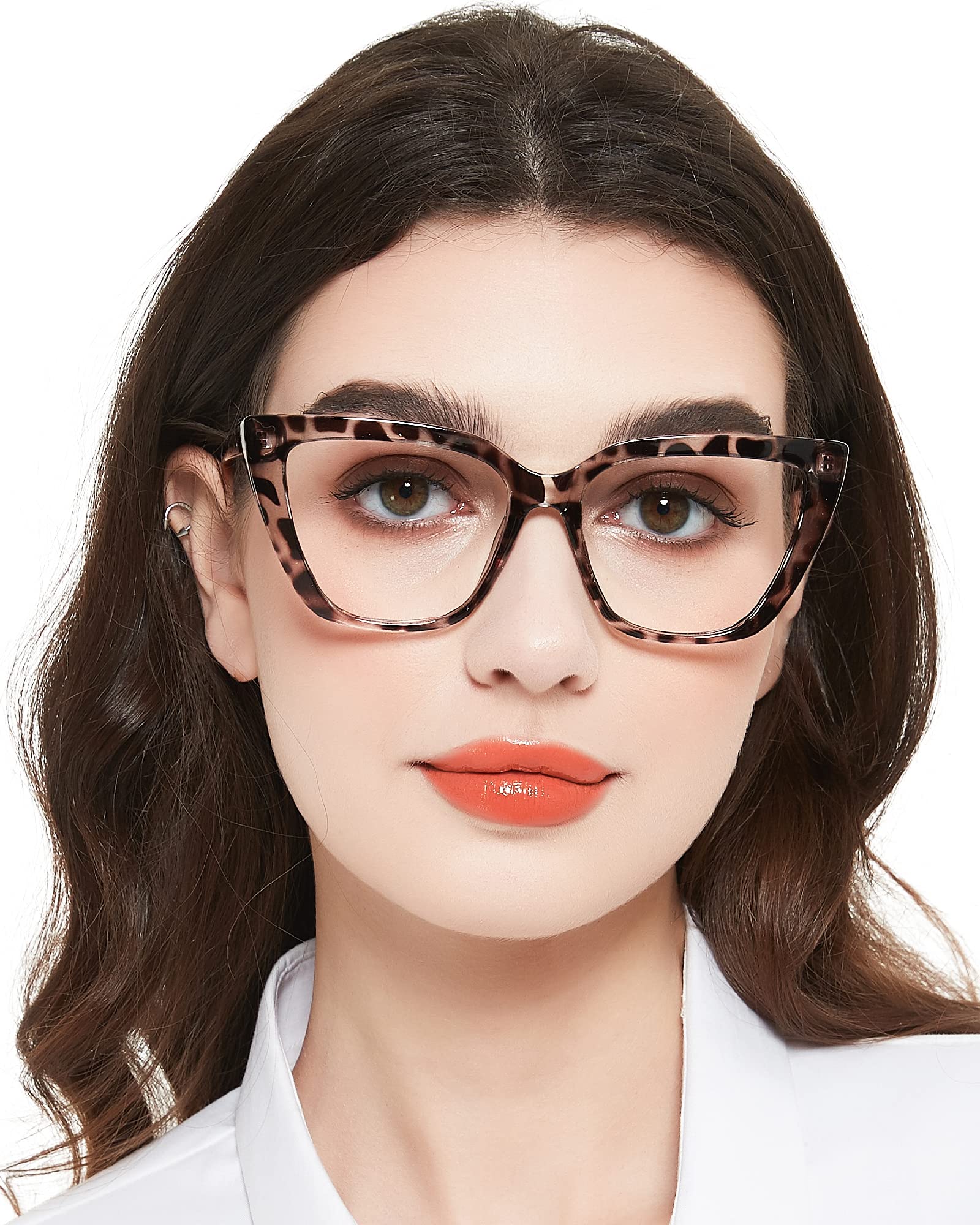 MARE AZZURO Oversized Reading Glasses Women Large Cat Eye Readers 1.0 1.25 1.5 1.75 2.0 2.25 2.5 2.75 3.0 3.5 4.0 5.0 6.0
