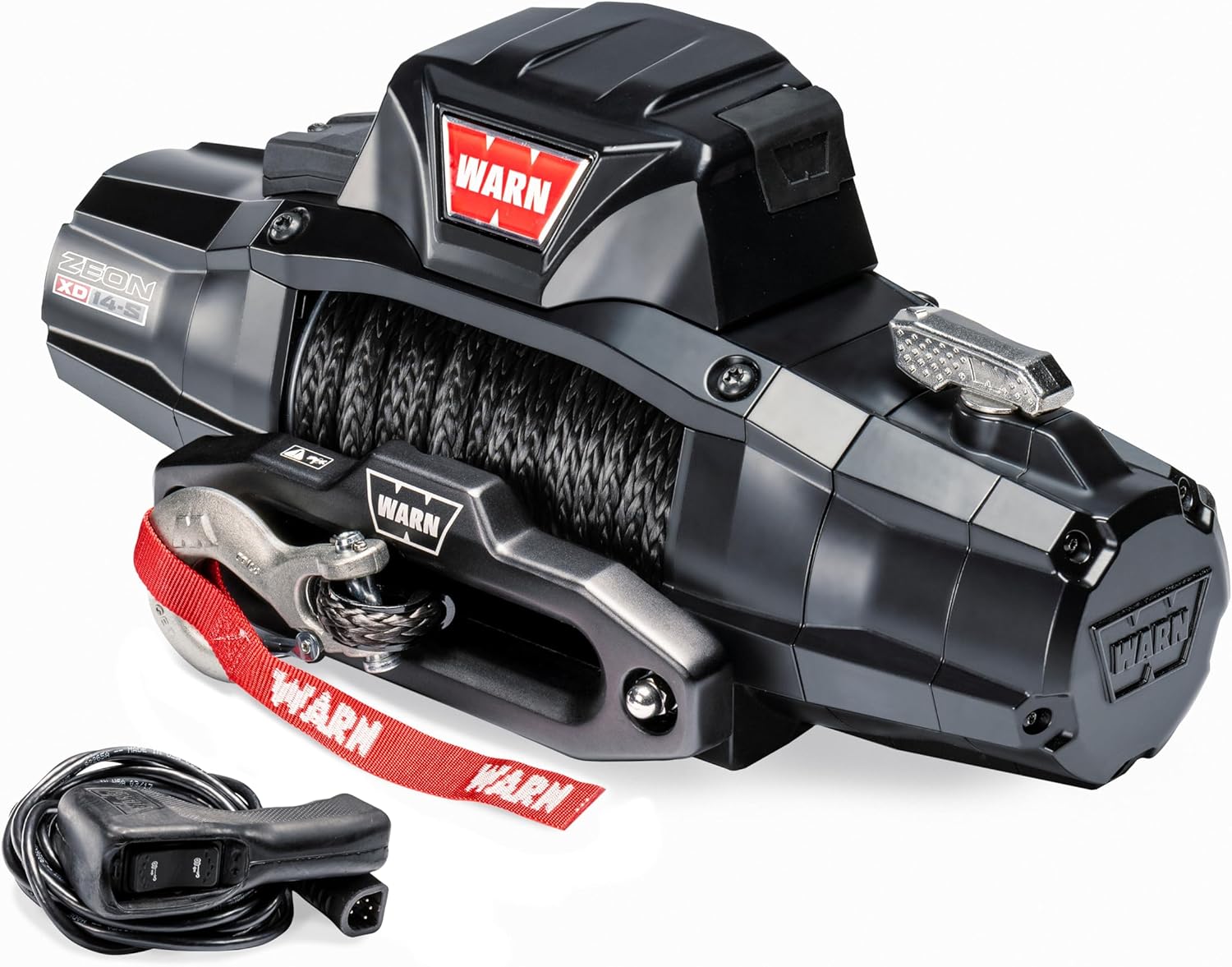 Warn Zeon XD 14-S with 80’ of 3/8” Spydura Pro Synthetic Rope 110014