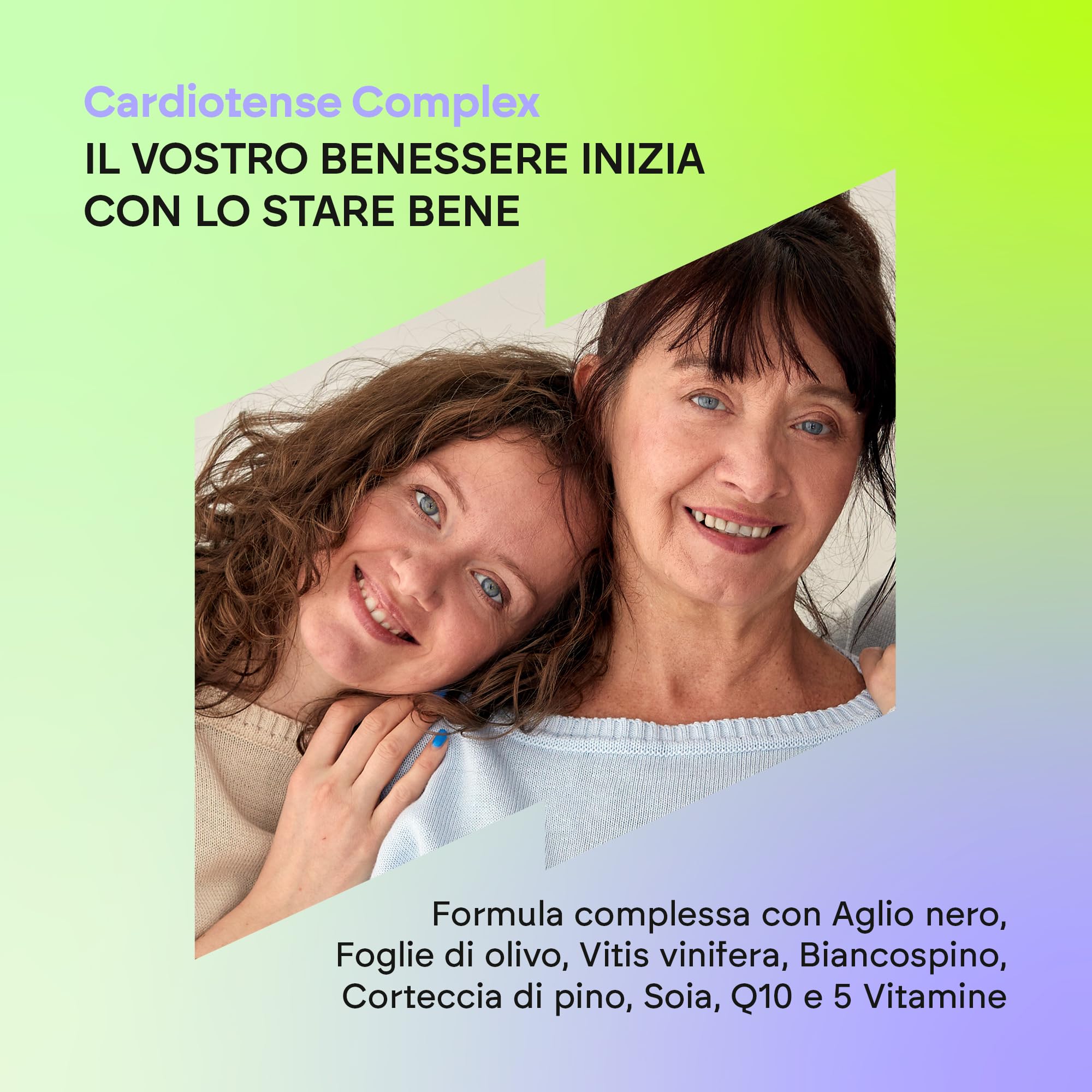 Aglio Nero Complex 11250mg - Potenza 15:1 - Cardiotense - Biancospino + Olivo + Q10 + S-Allilcisteina Vit B - 90 Capsule Nutralie