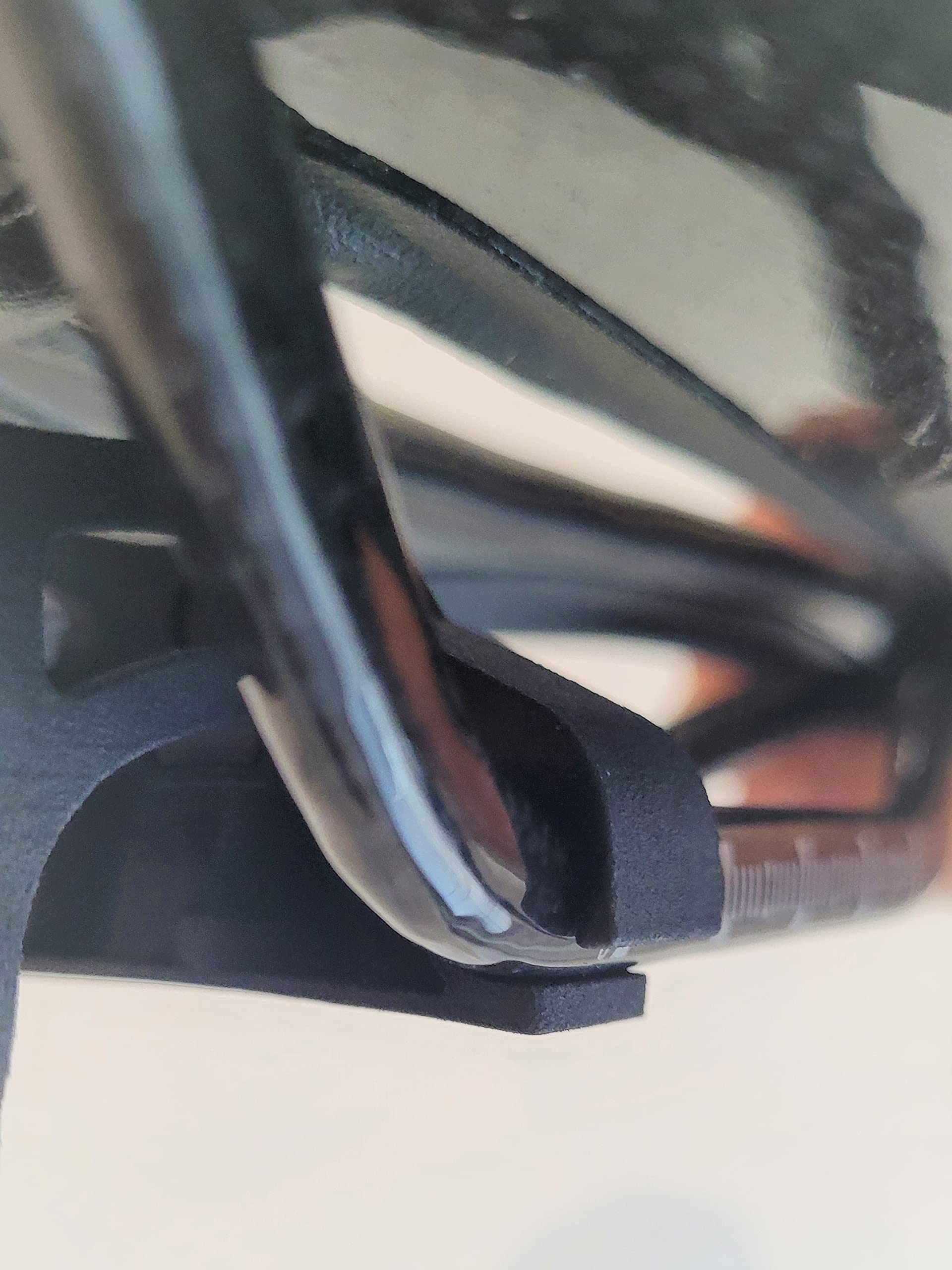 Soporte Luz Radar Compatible Garmin Varia RTL (Raíl Ovalado Carbono)