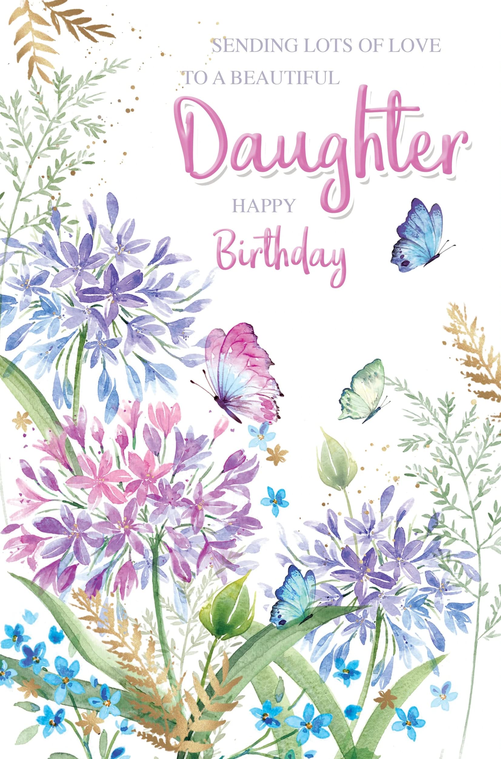 Illustration De Mode Pour Carte D'anniversaire Fille, Ballons Et Papillons, Joyeux Anniversaire Fille, Carte D'anniversaire Pour Amie, Fille, Illustration De Mode - France