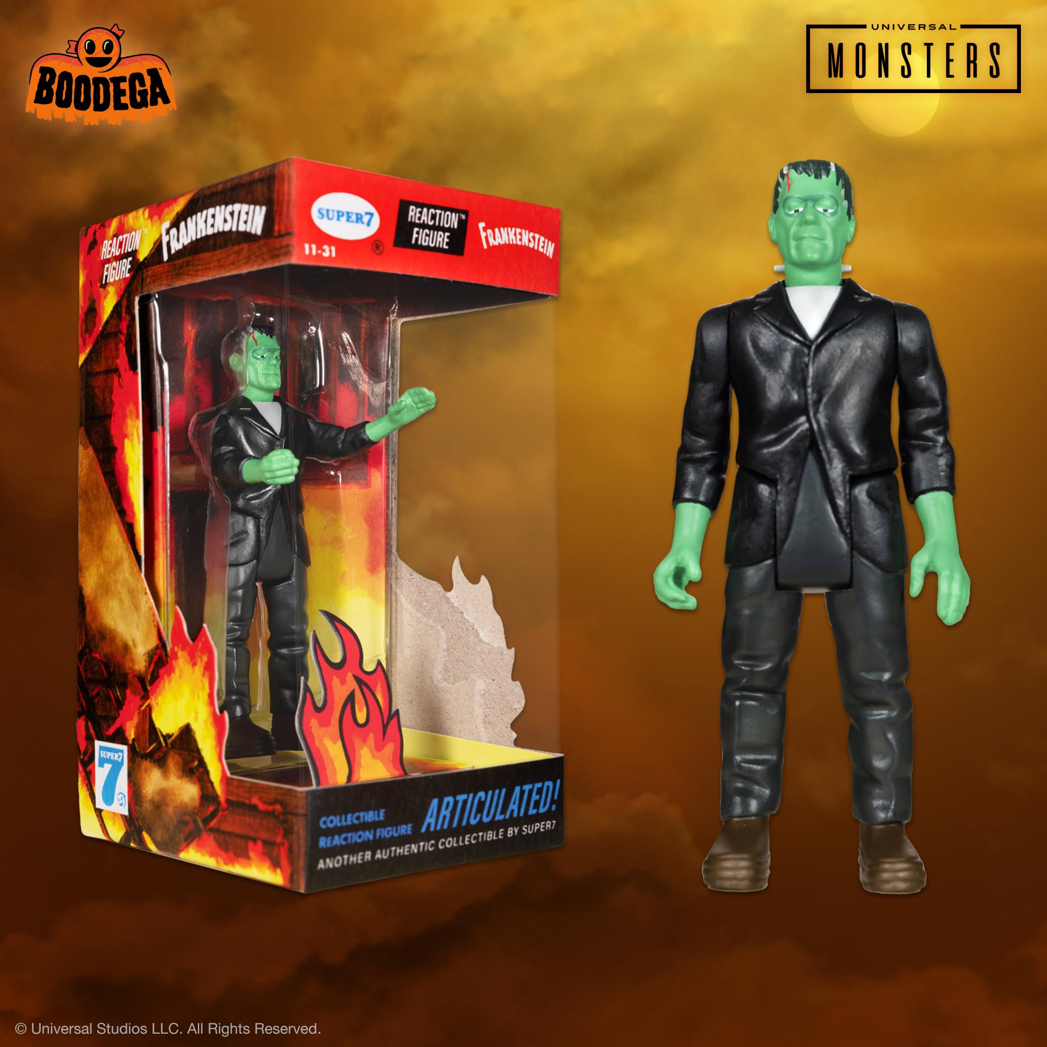 Amazon.co.jp: Super7 ユニバーサルモンスターリアクション 