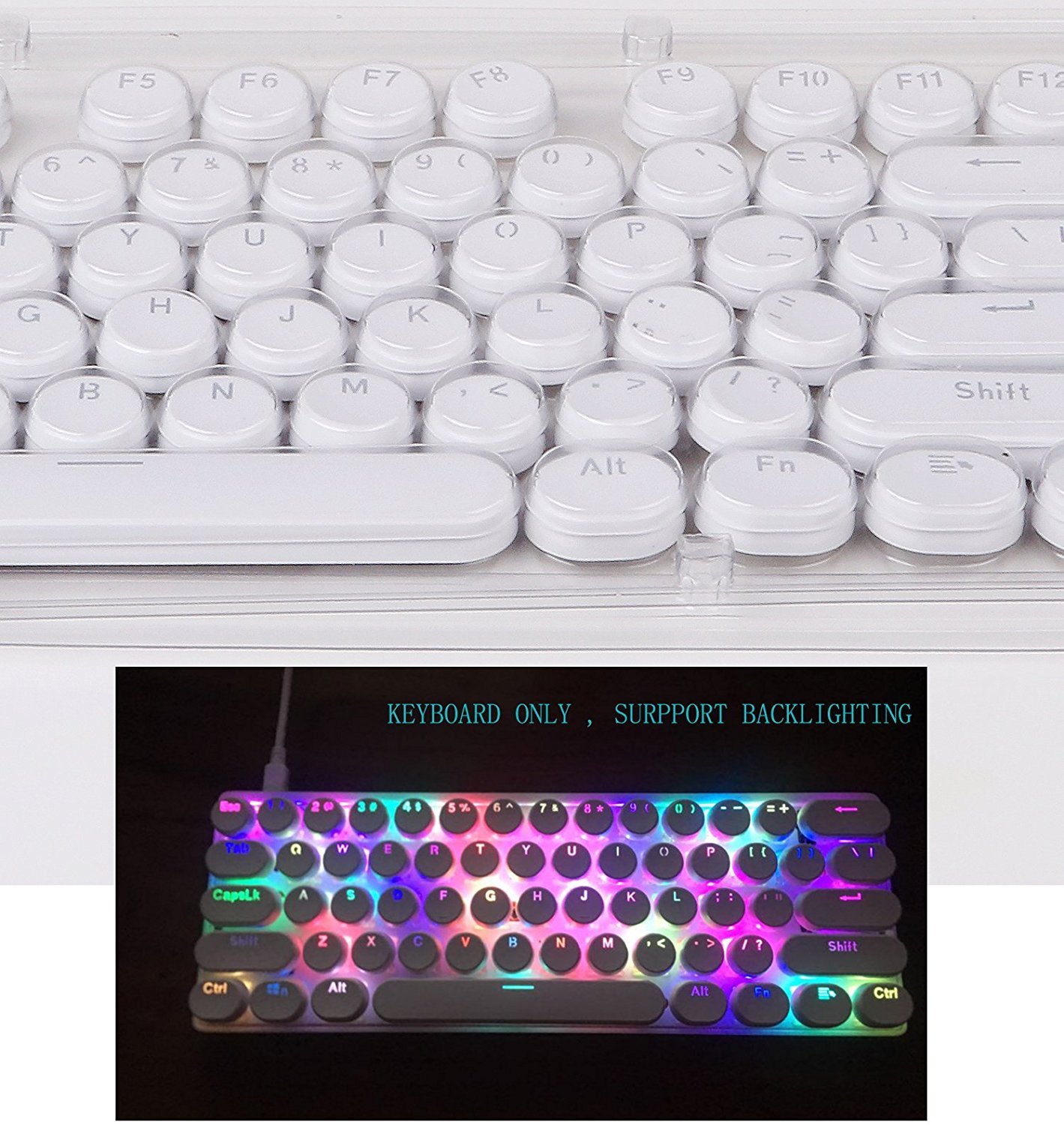 Buy Bestwaytech EElement Keycap 104 Double Shot Injection Backlit