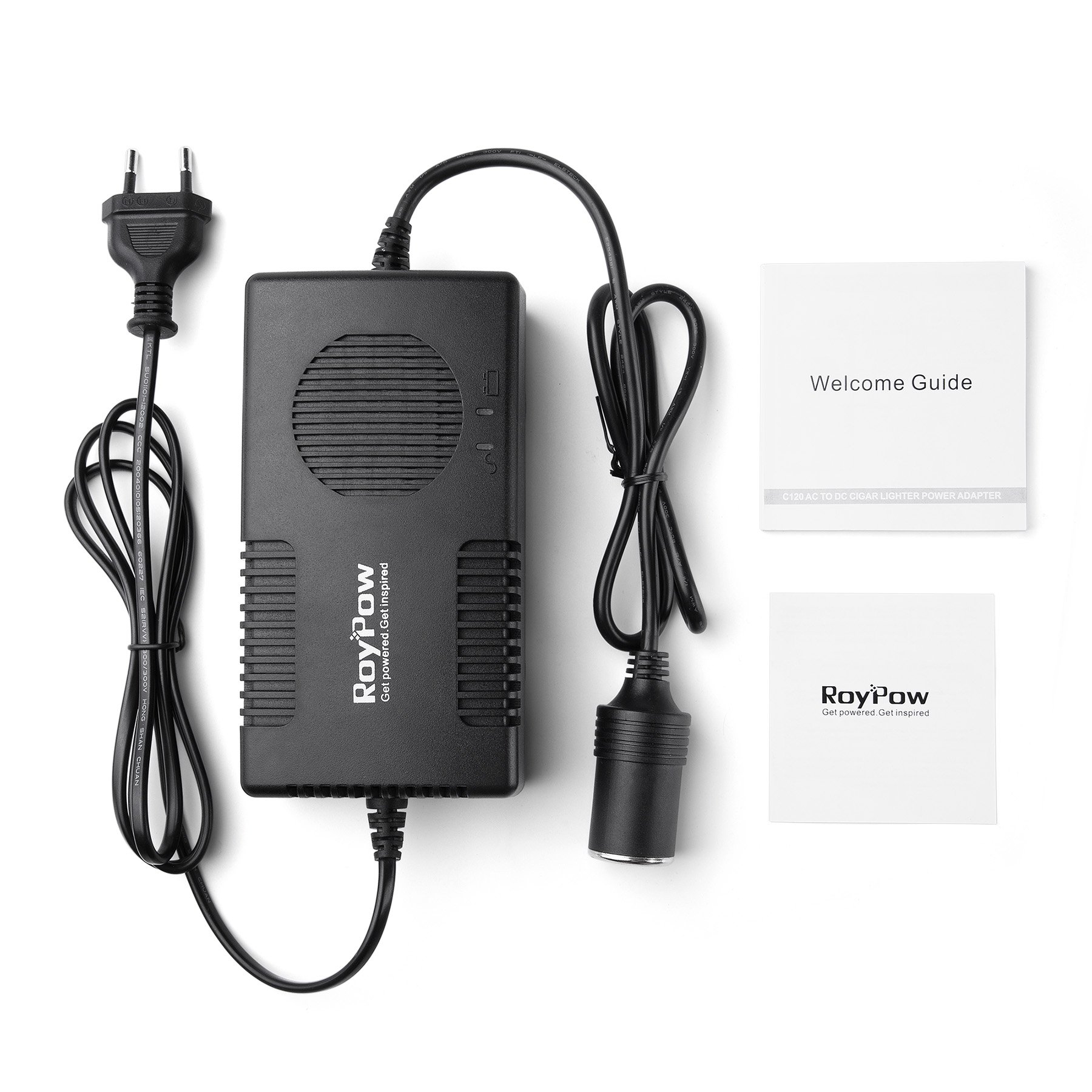 RoyPow 120W (Max. 150W) 12V10A AC-DC Netzteil Adapter 220V/230/240V AC zu 12V DC Stromwandler Spannungswandler Netz-Adapter KFZ-Ladeadapter 220V auf 12V ¡­