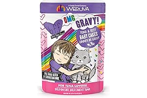 Weruva B.F.OMG!: Scrumptious Cat Cake with Tuna & Beef