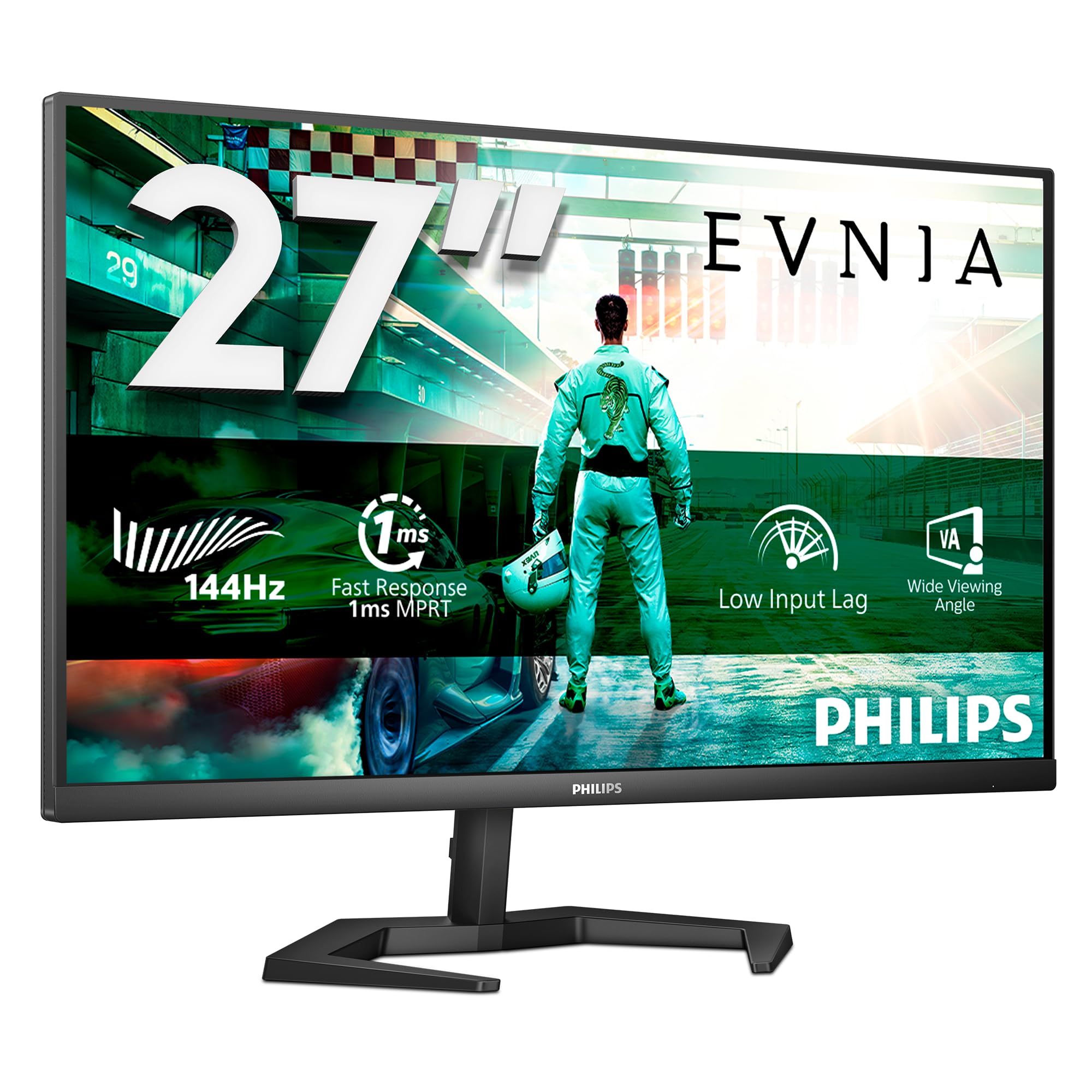 Philips 27M1N3500LS 27" Widescreen VA W-LED Black Multimedia Monitor (2560x1440/1ms/2xHDMI/DisplayPort)