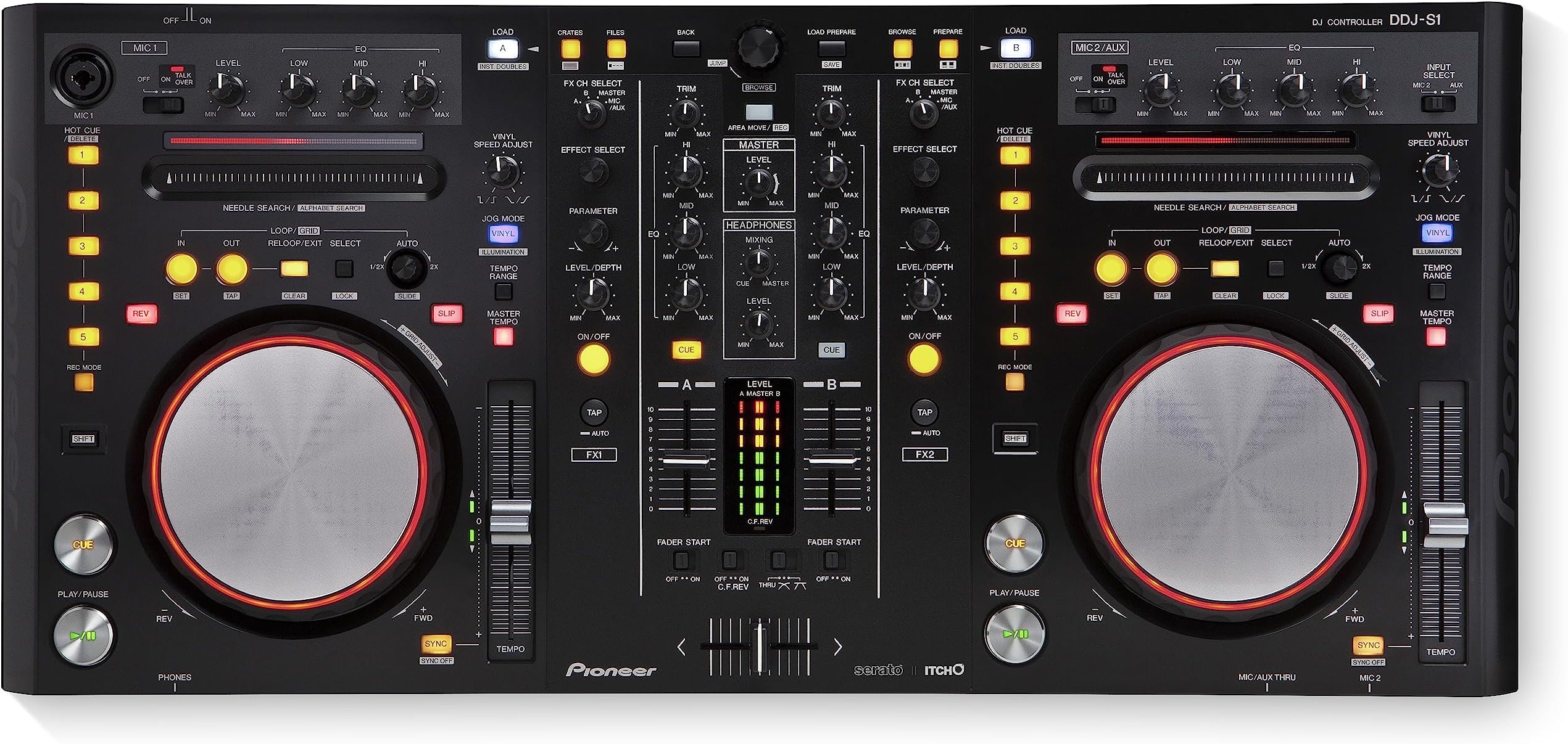 Pioneer DDJ-S1 DJ Controller Designed for Serato