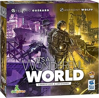It's A Wonderful World Corruption & Ascension Board Game Expansion - Expand Your Empire with New Challenges, Ages 14+, 1-7...