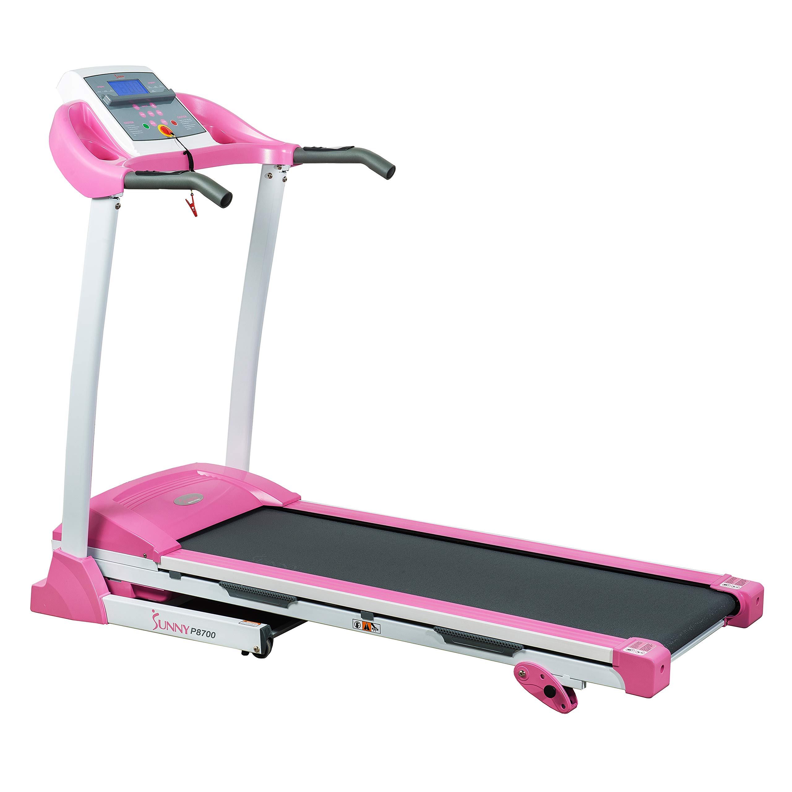 pink running machine