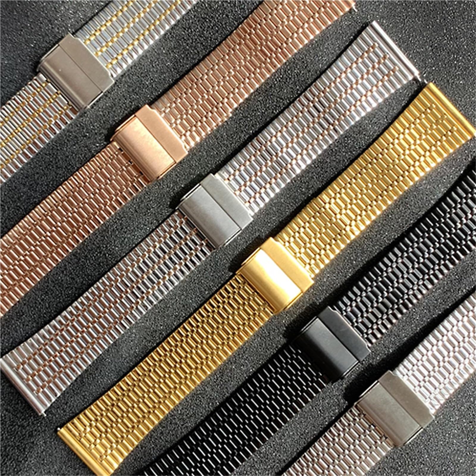 20mm 22mm metalowe opaski do Garmin Forerunner 265 255 245 645 Misic pasek Venu 3 2 Plus Sq/Vivoactive 5 4 bransoleta ze stali nierdzewnej od zegarków