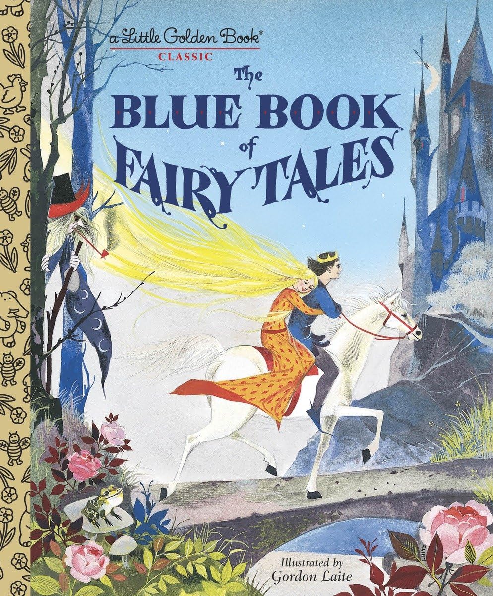 The Blue Book of Fairy Tales (Little Golden Book)