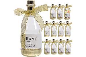 12 Mini Champagne Bottles Candy Bottle Plastic Small Plasic Bottles Container for Wedding Event