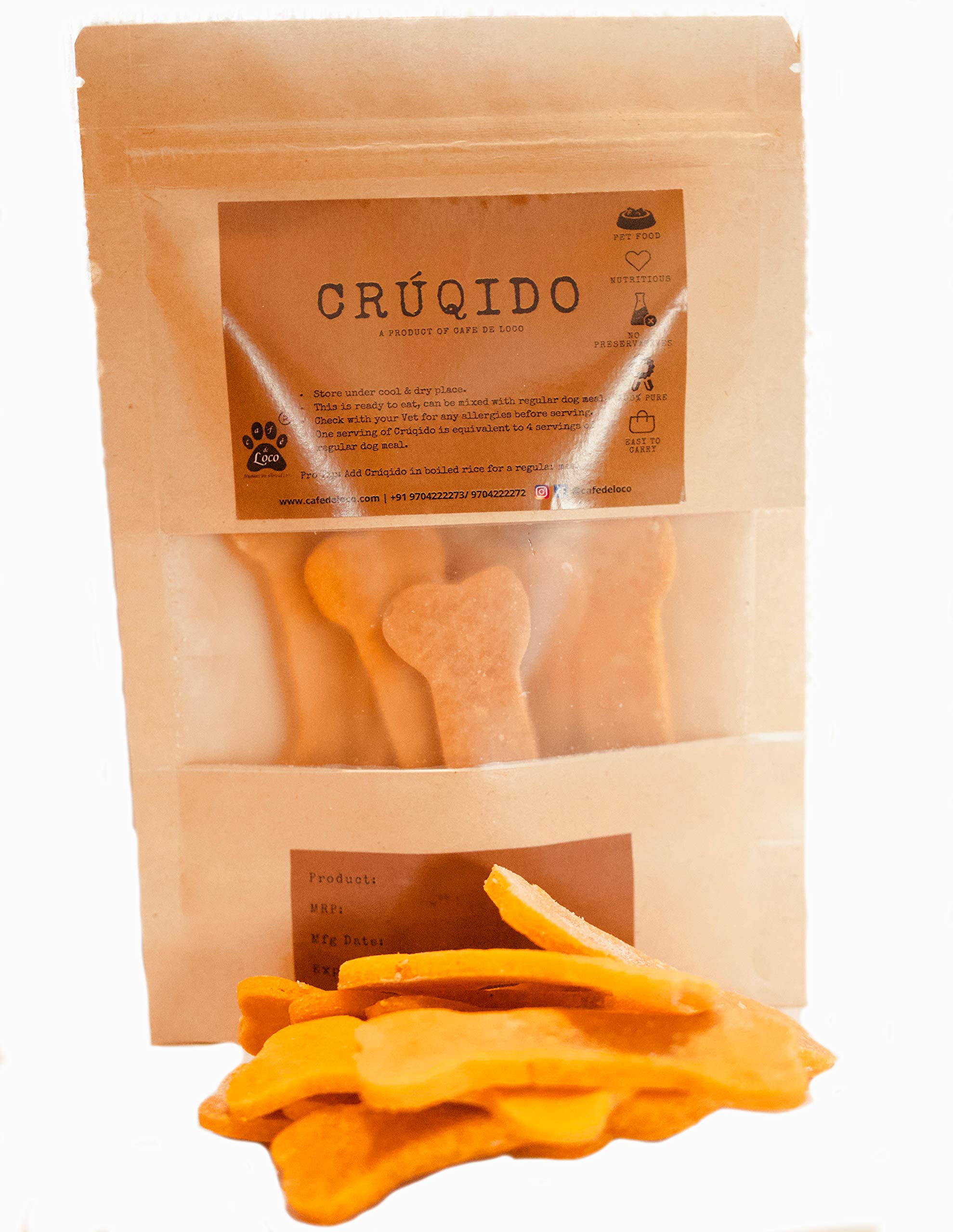 See full amazon price history chart for CRUQIDO Gourmet pet Food by Cafe de Loco - Carrot Cookies for Dogs, Made Without preservatives, Flour & Baking soda, 100gms Pack of 10 Cookies CRUQIDO Gourmet pet Food by Cafe de Loco - Carrot Cookies for Dogs, Made Without preservatives, Flour & Baking soda, 100gms Pack of 10 Cookies (B08J4GJKDW) Amazon Price History, Amazon Price Tracker