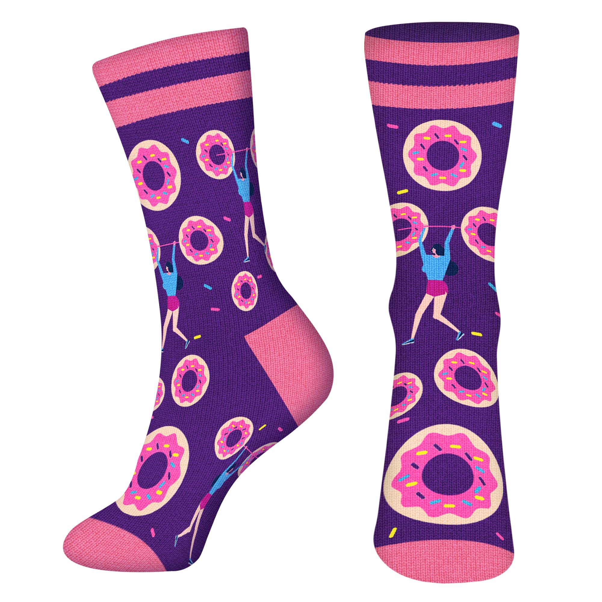 AGRIMONYFunny Socks for Women Ladies Teenage Girls- Novelty Fun Funky Silly Food Socks Gifts Christmas Stocking