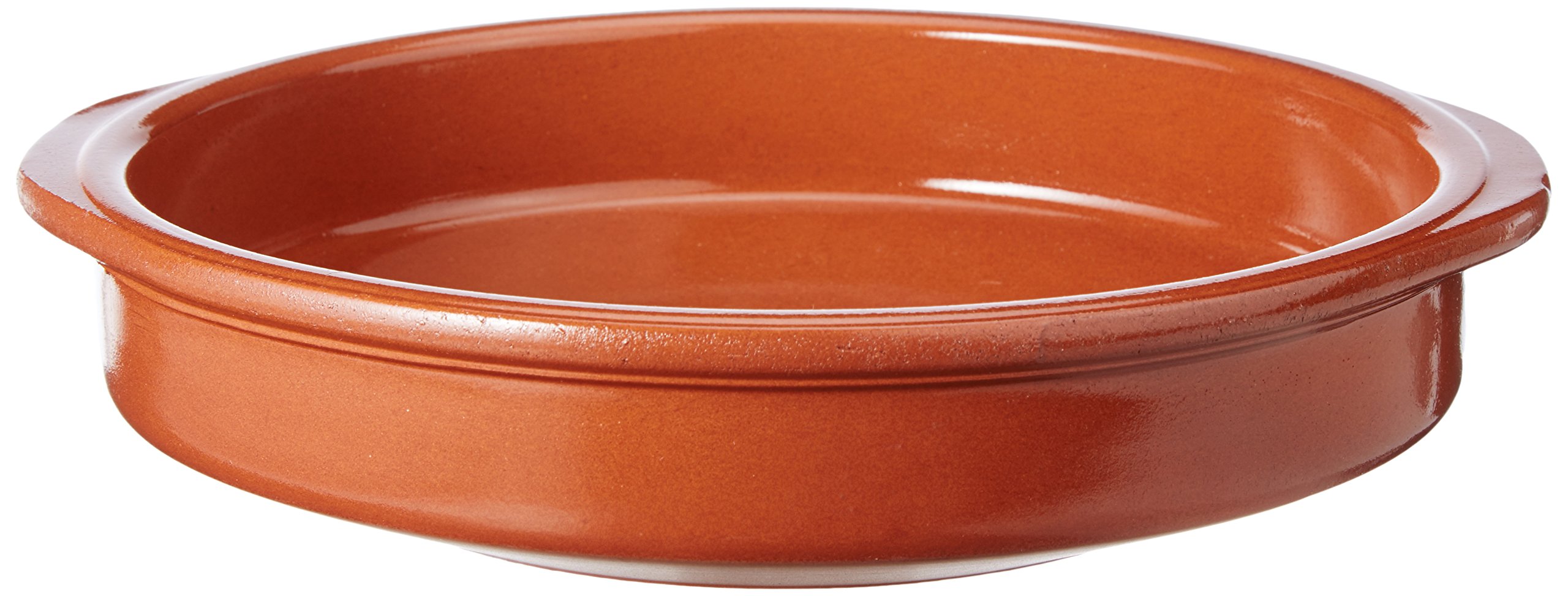 Casserole Terre Cuite Fackelmann 28cm - Pour Gaz Et Four - Naturelle