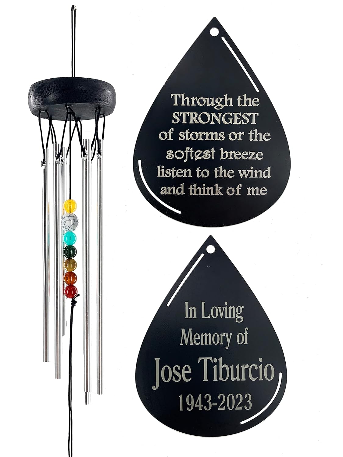 Memorial Wind Chime Gifts Sympathy Keepsakes after Loss