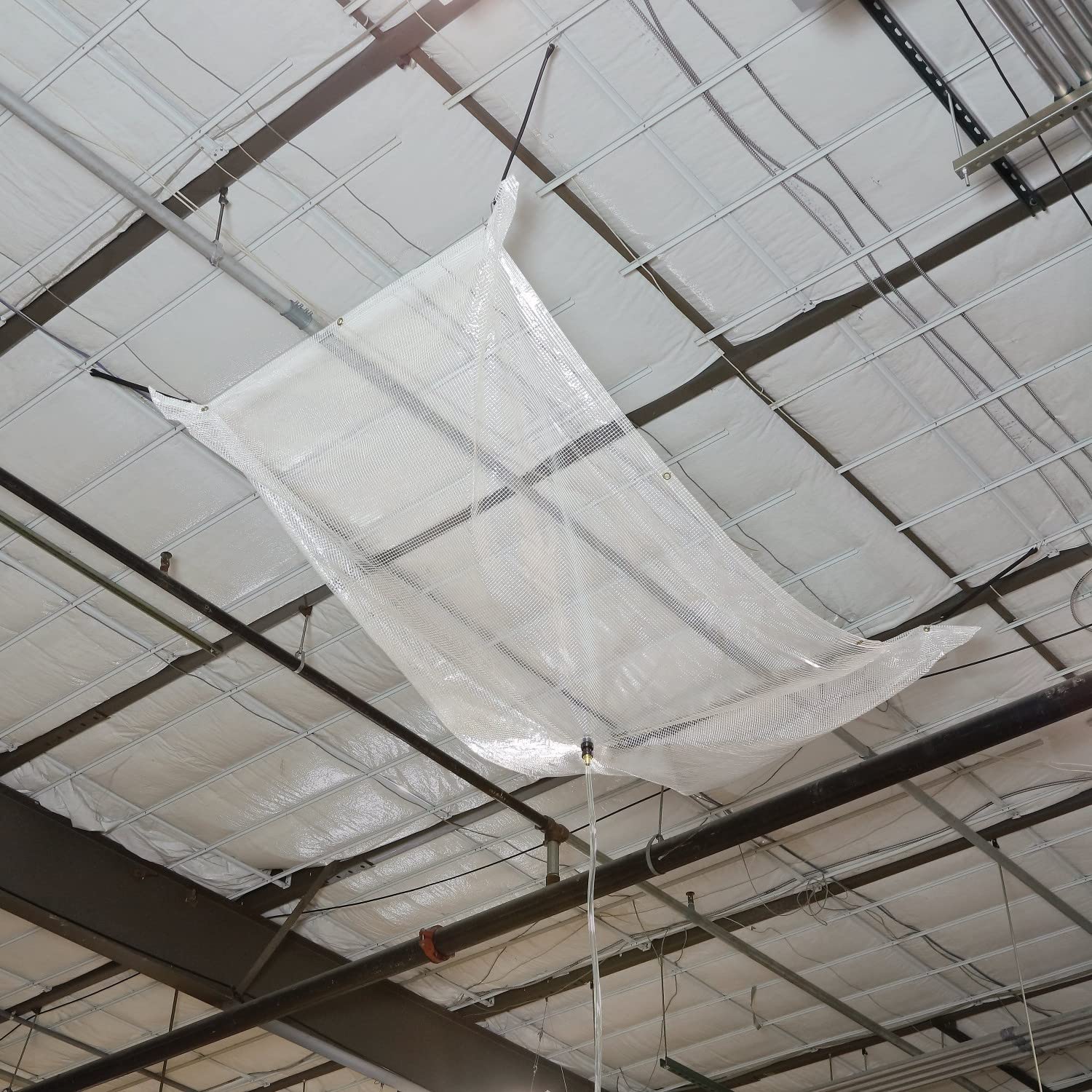 New Pig Roof Leak Diverter Tarp - 10' x 5' - Clear - TLS553-CL