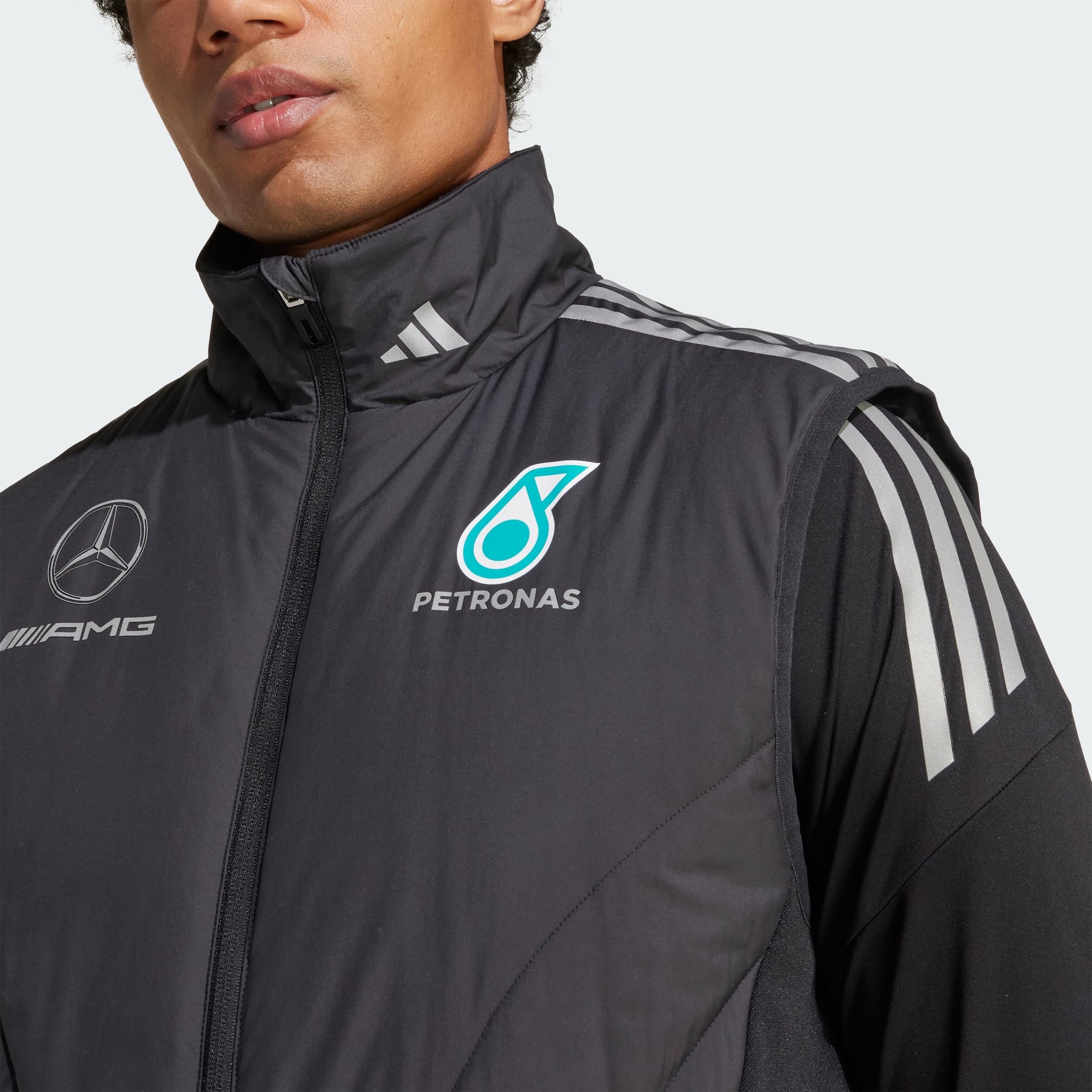 adidas Men's Chaleco Mercedes - AMG Petronas Formula One Team Mechanic