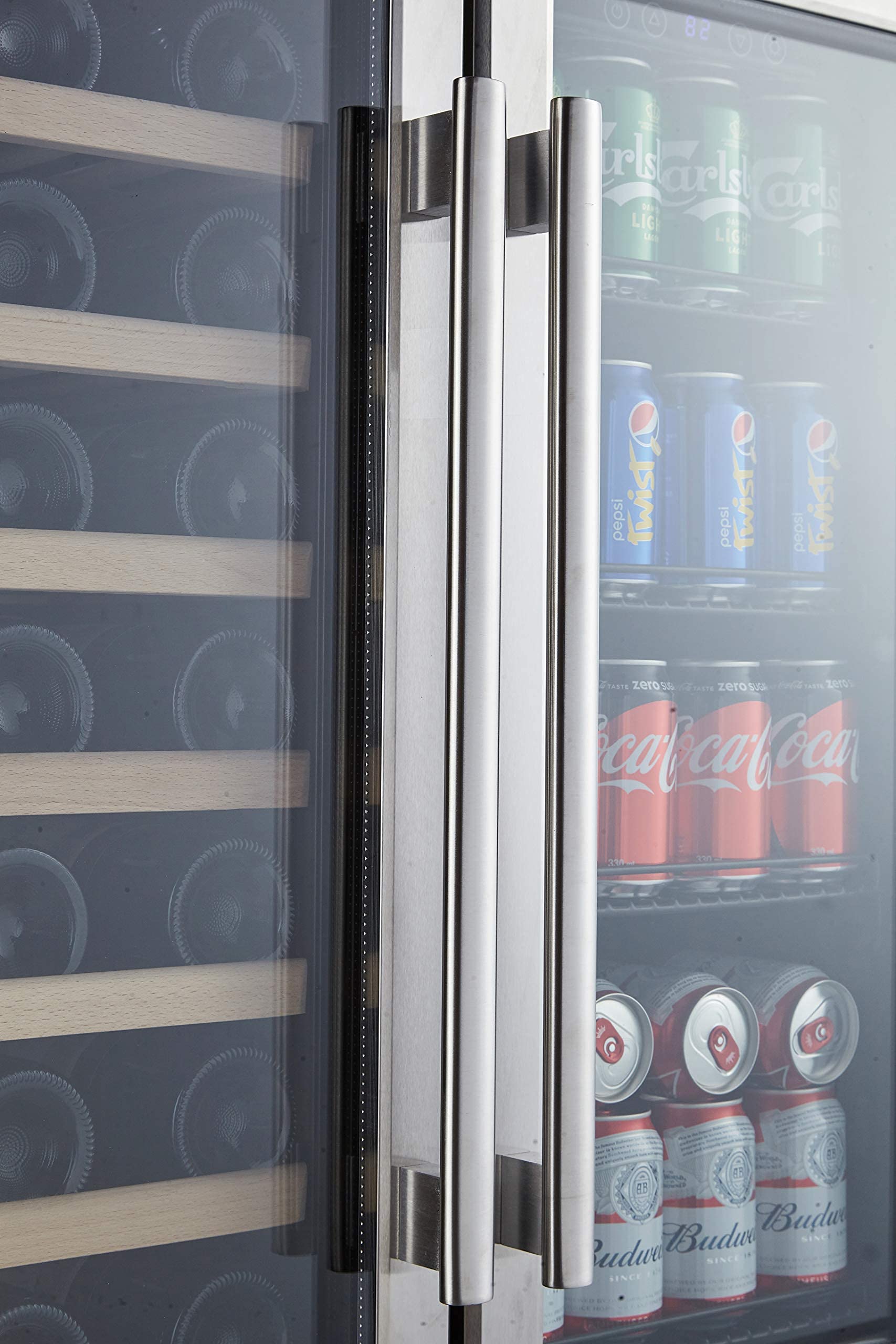 Kalamera Wine and Beverage Refrigerator, Under Counter 30 inch Wine