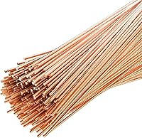 UNIFAMILY ER70S-6 TIG Welding Rods 1/16" x 16" 2LB - Copper-Coated Mild Steel Filler Rods, Low Spatter, Rust-Resistant for Smooth Welds