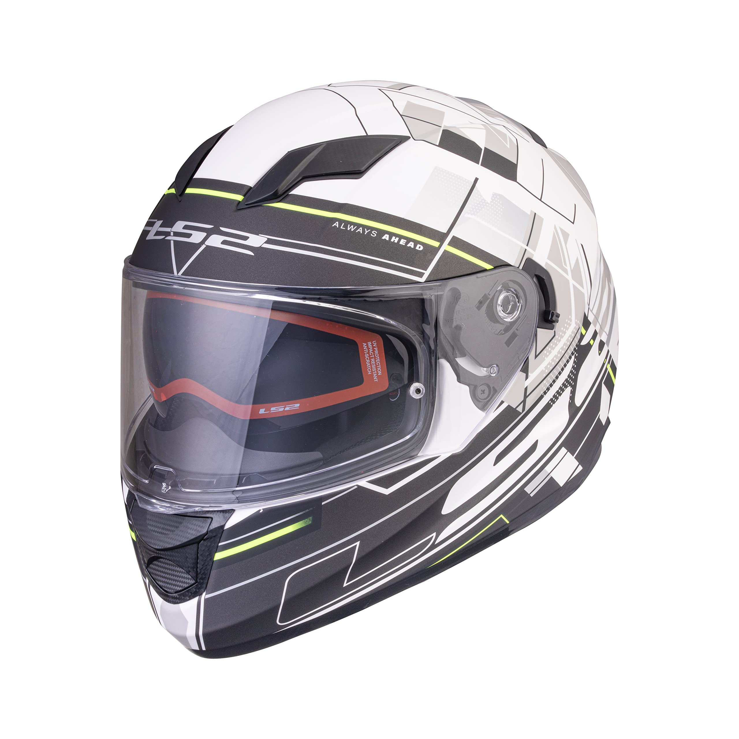 LS2 Helmets - FF320 Stream Evo - Scape - Matt White Black