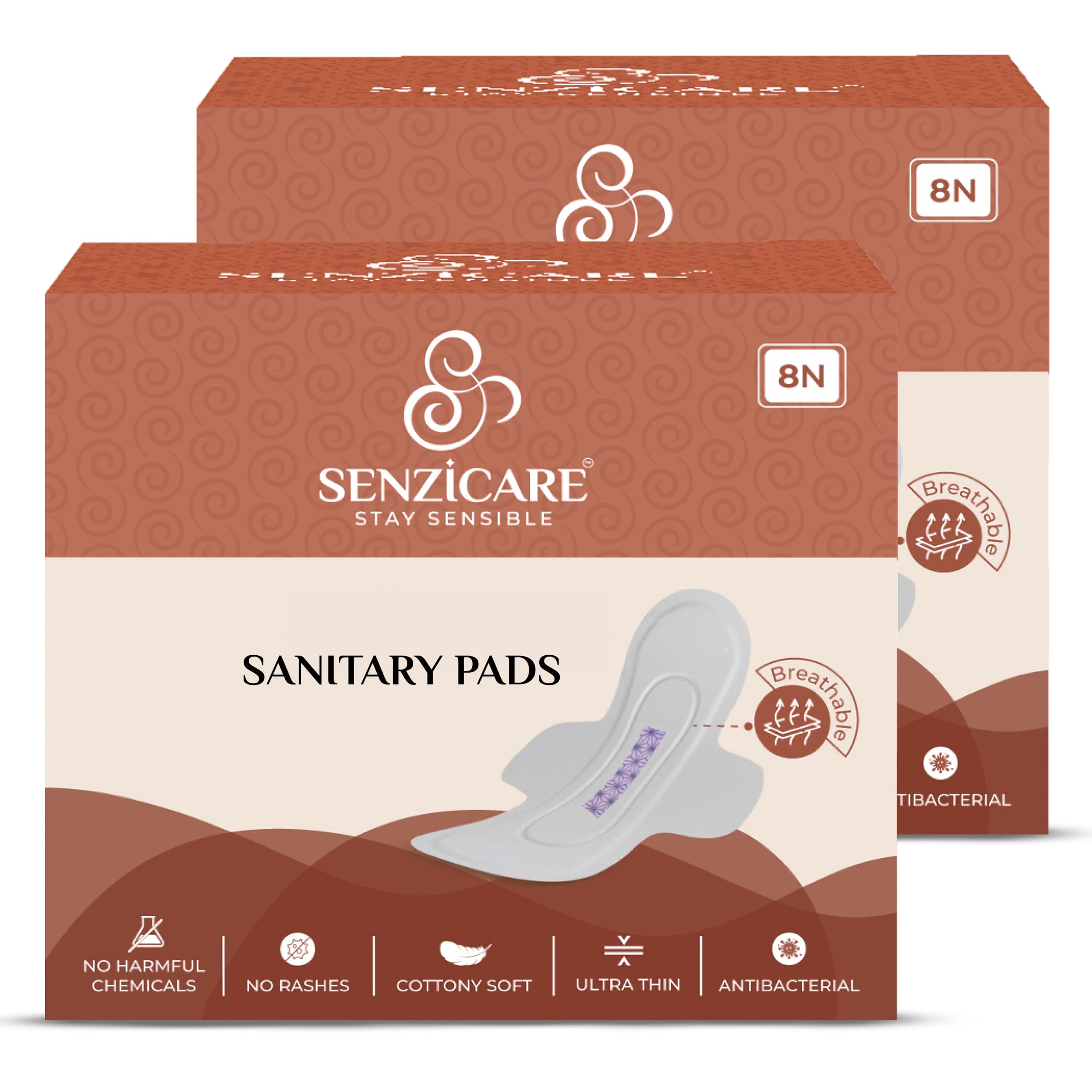 Senzicare Sanitary Pad For Women (Pack Of 16) (XXL) (B0D9H7JDSX) Amazon Price History, Amazon Price Tracker