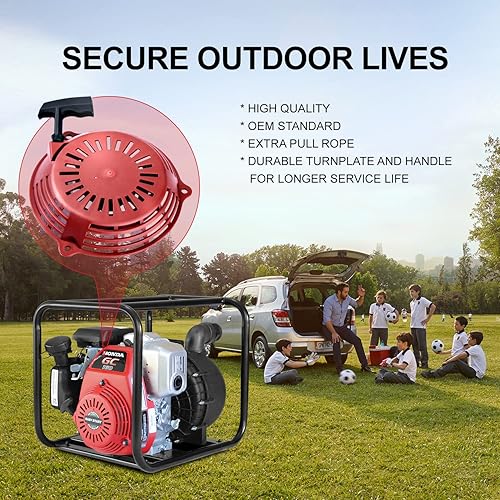 Miniatura 6 de SOFO GCV160 Conjunto de arranque de tracción para Honda GCV135 GCV160 GC135 GC160 Motor Recoil Starter Serie 216 Cortacésped Lavadora a presión