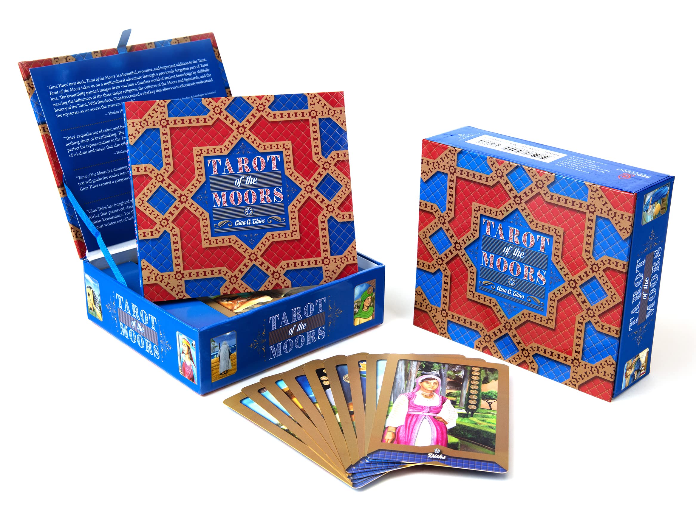 Tarot of the Moors : (Tarot Kit Box Set with 78 Cards and Guide Book)