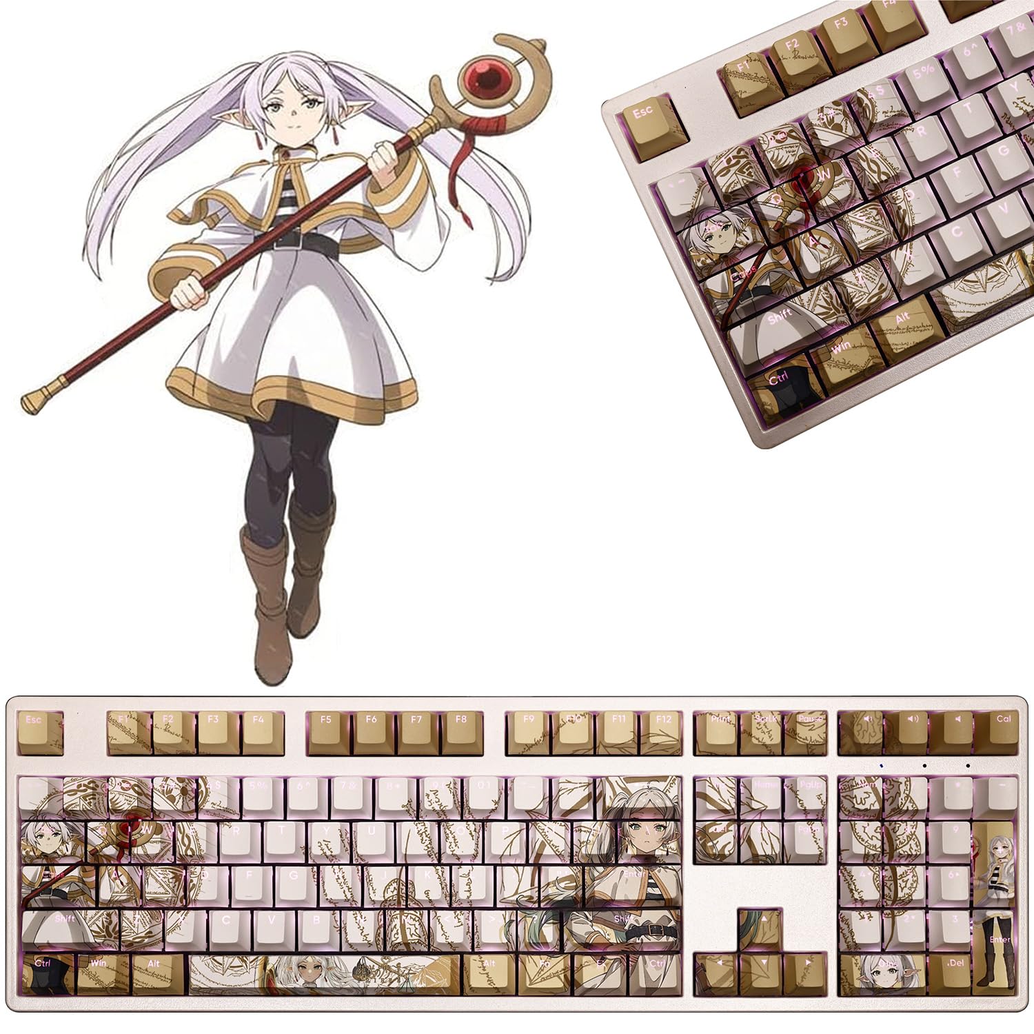 Amazon.co.jp: 葬送のフリーレン キーキャップ 葬送のフリーレン